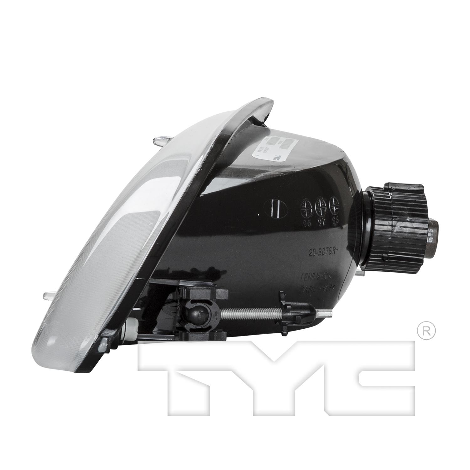 TYC 20307600 Headlight Assembly product image 4 of 6