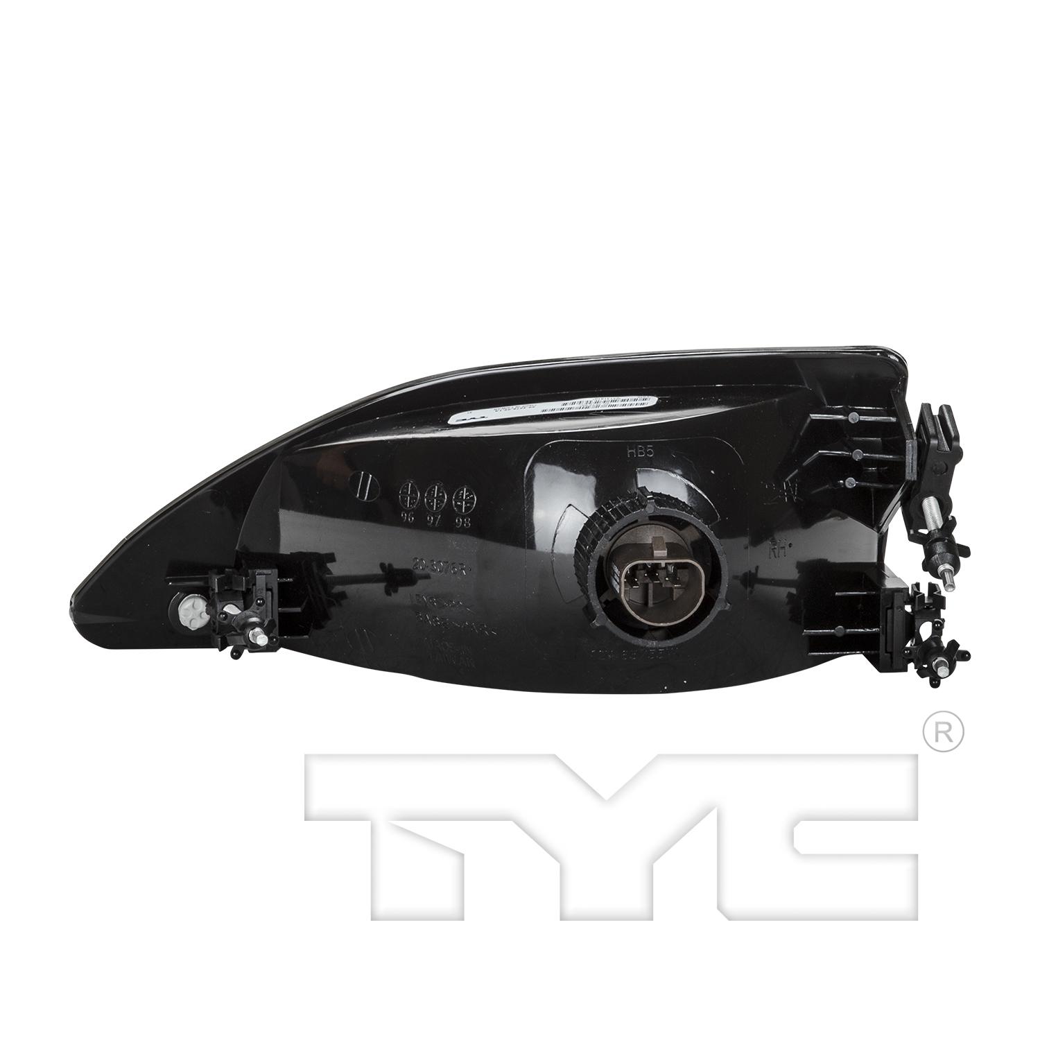TYC 203076009 Headlight Assembly product image 2 of 2
