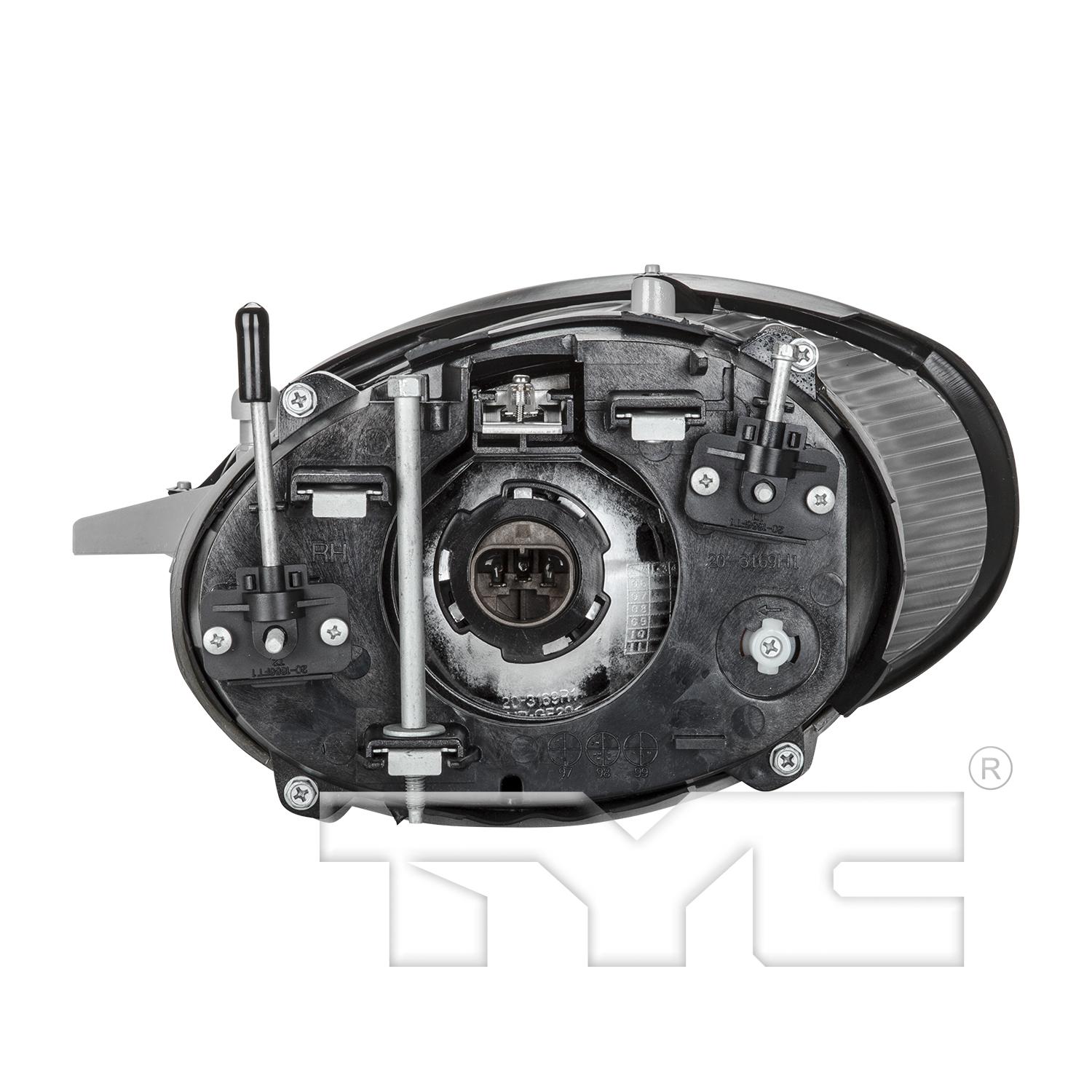 TYC 20316900 Headlight Assembly product image 2 of 6