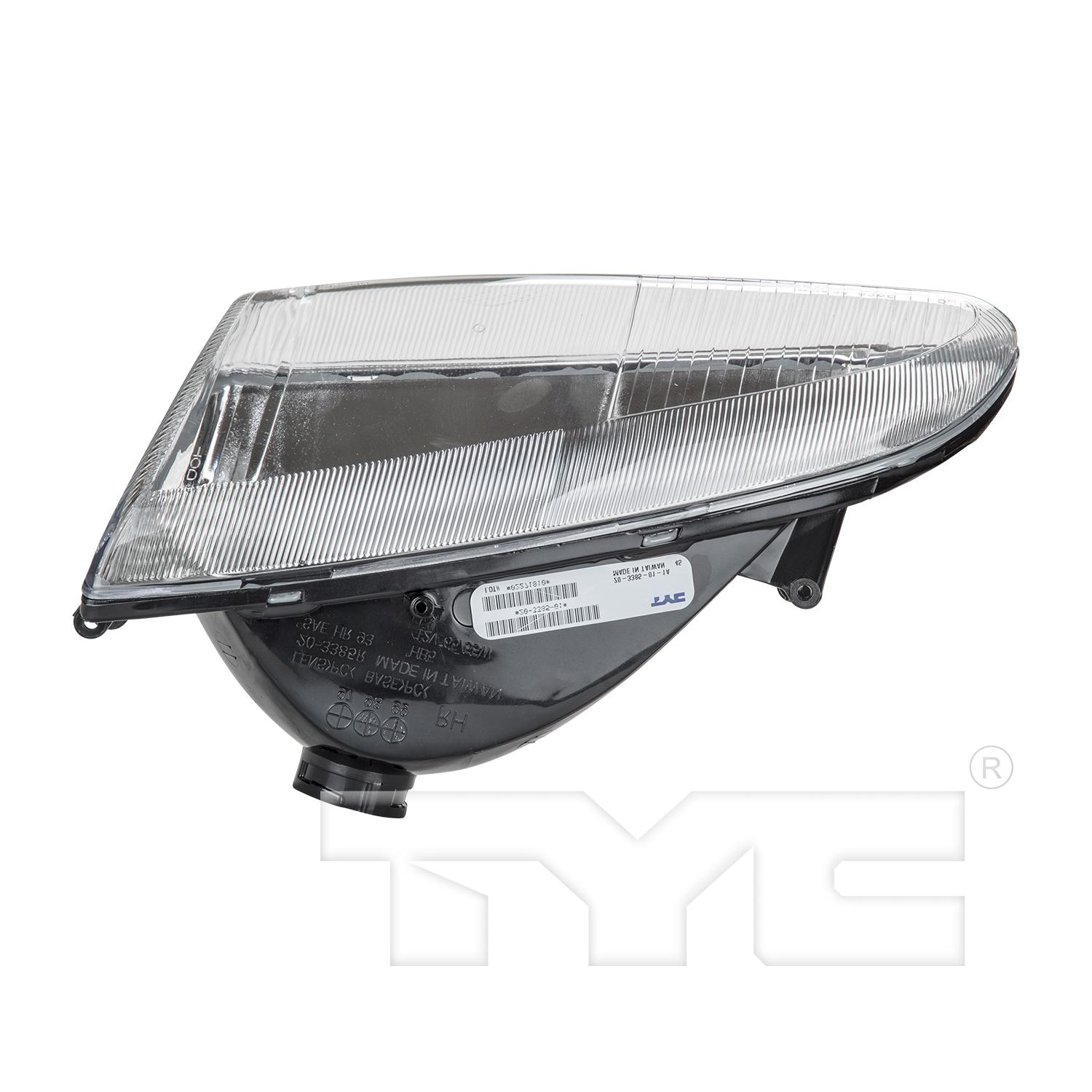 TYC 20338601 Headlight Assembly product image 5 of 6