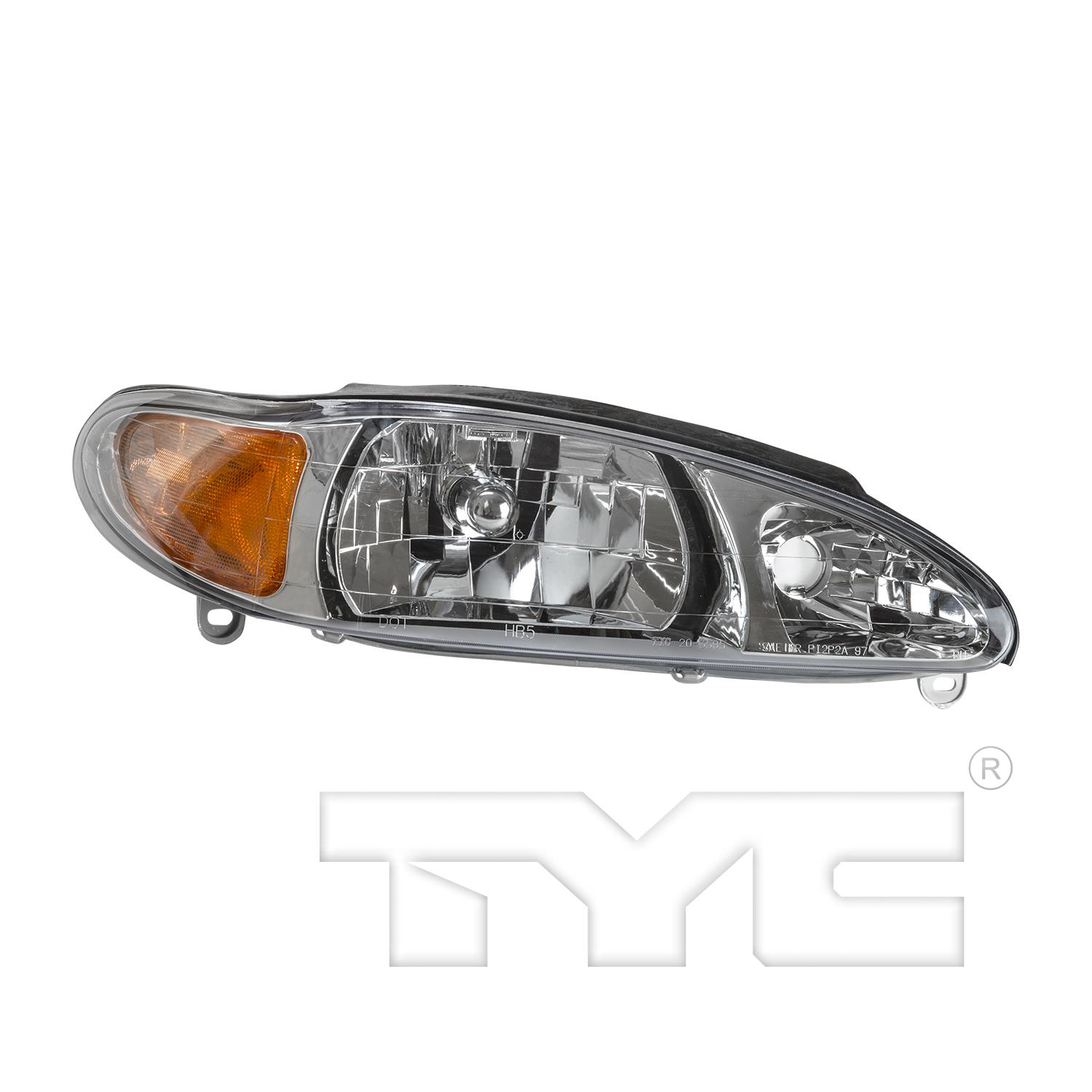 TYC 20359500 Headlight Assembly product image 1 of 6