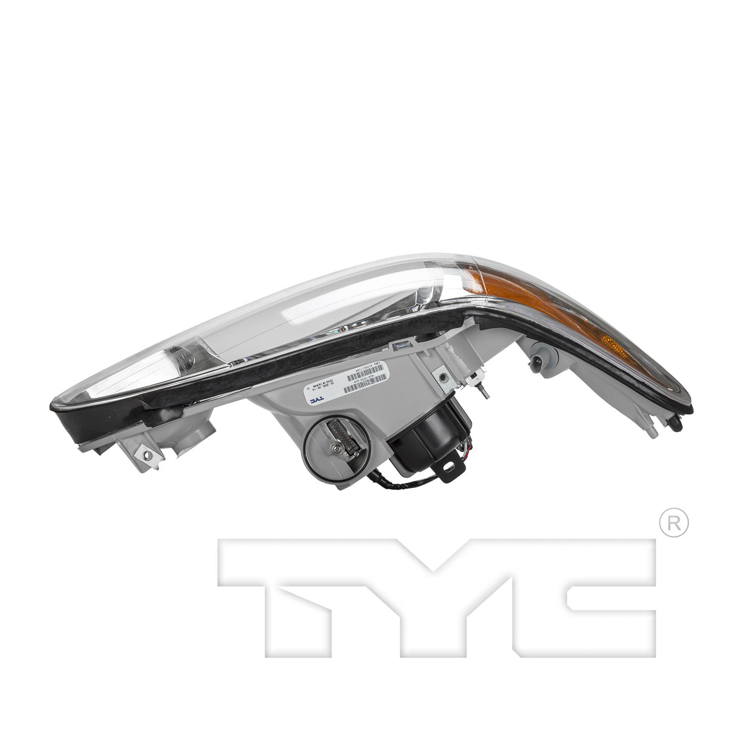 TYC 20359500 Headlight Assembly product image 5 of 6