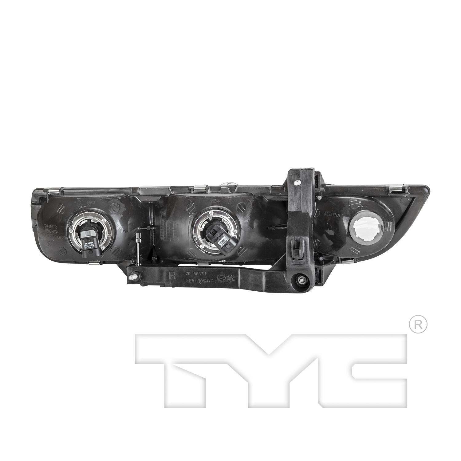 TYC 20505700 Headlight Assembly product image 2 of 6