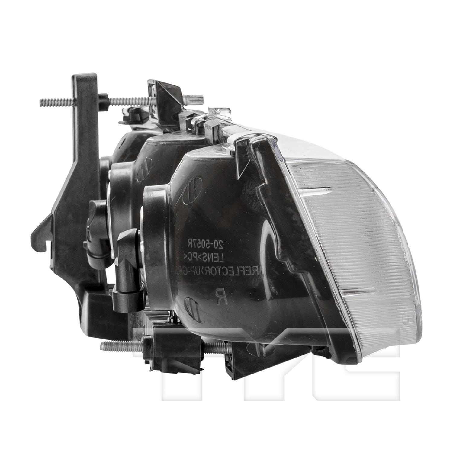 TYC 20505800 Headlight Assembly product image 4 of 6