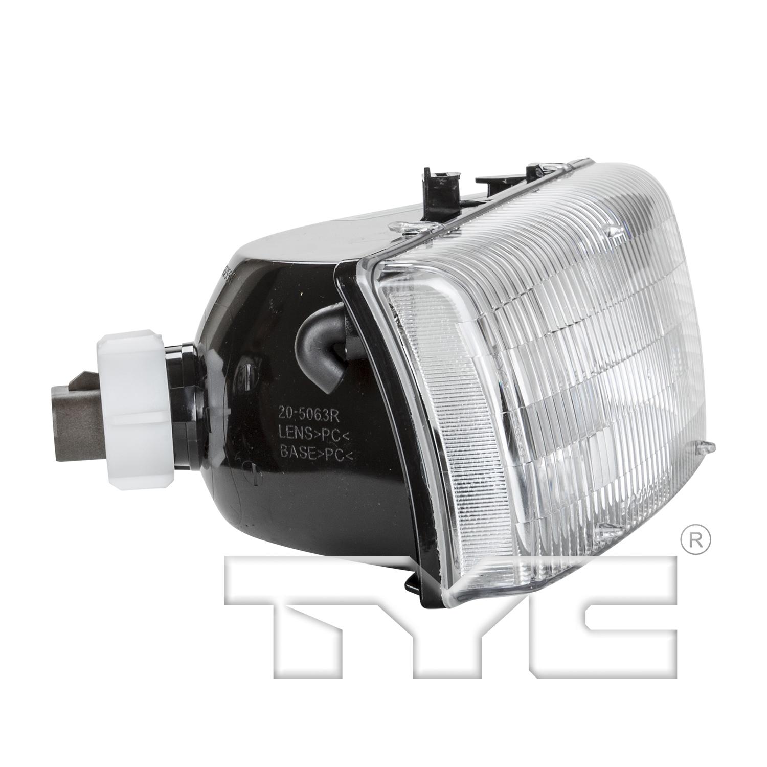 TYC 20506380 Headlight Assembly product image 3 of 6