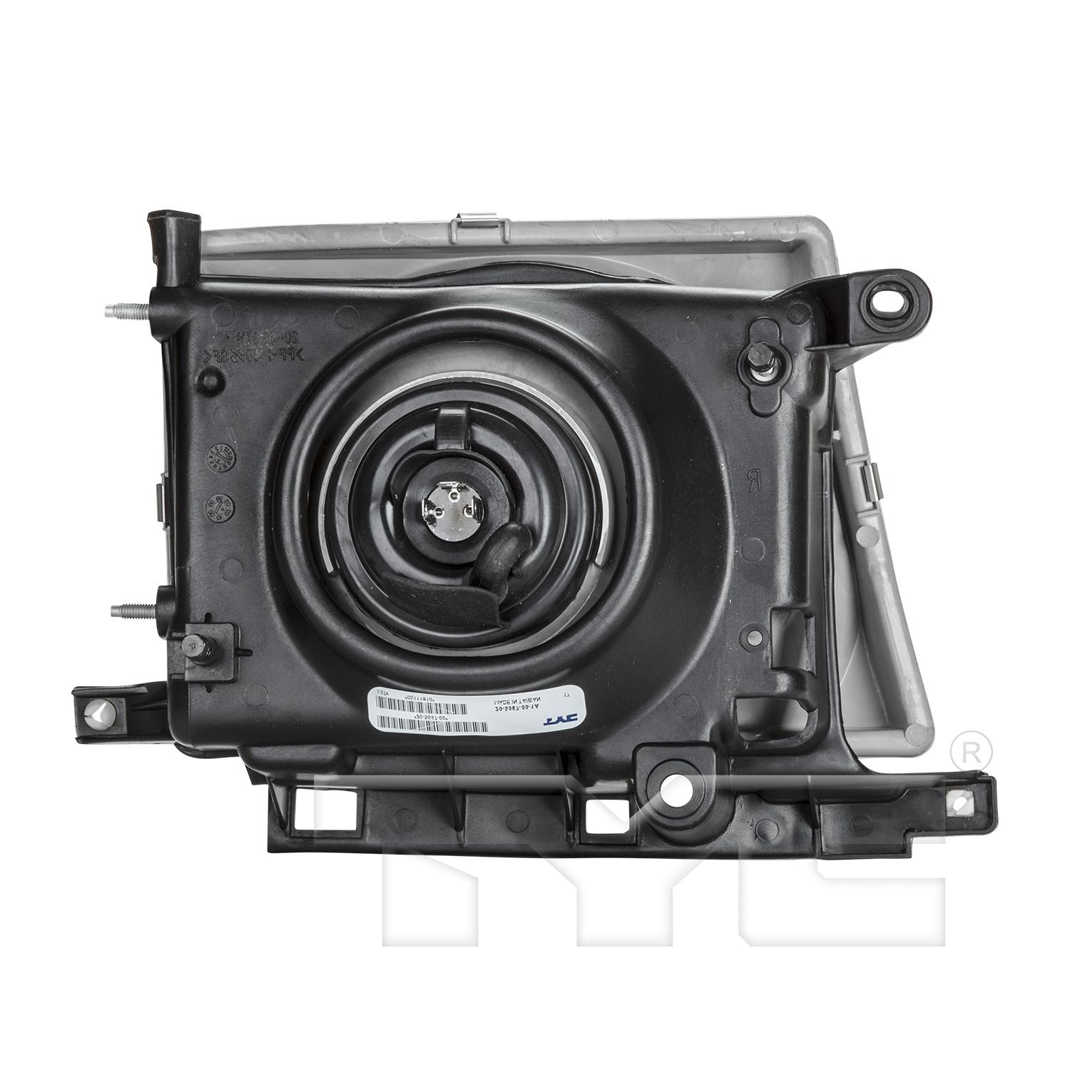 TYC 205068009 Headlight Assembly product image 2 of 8