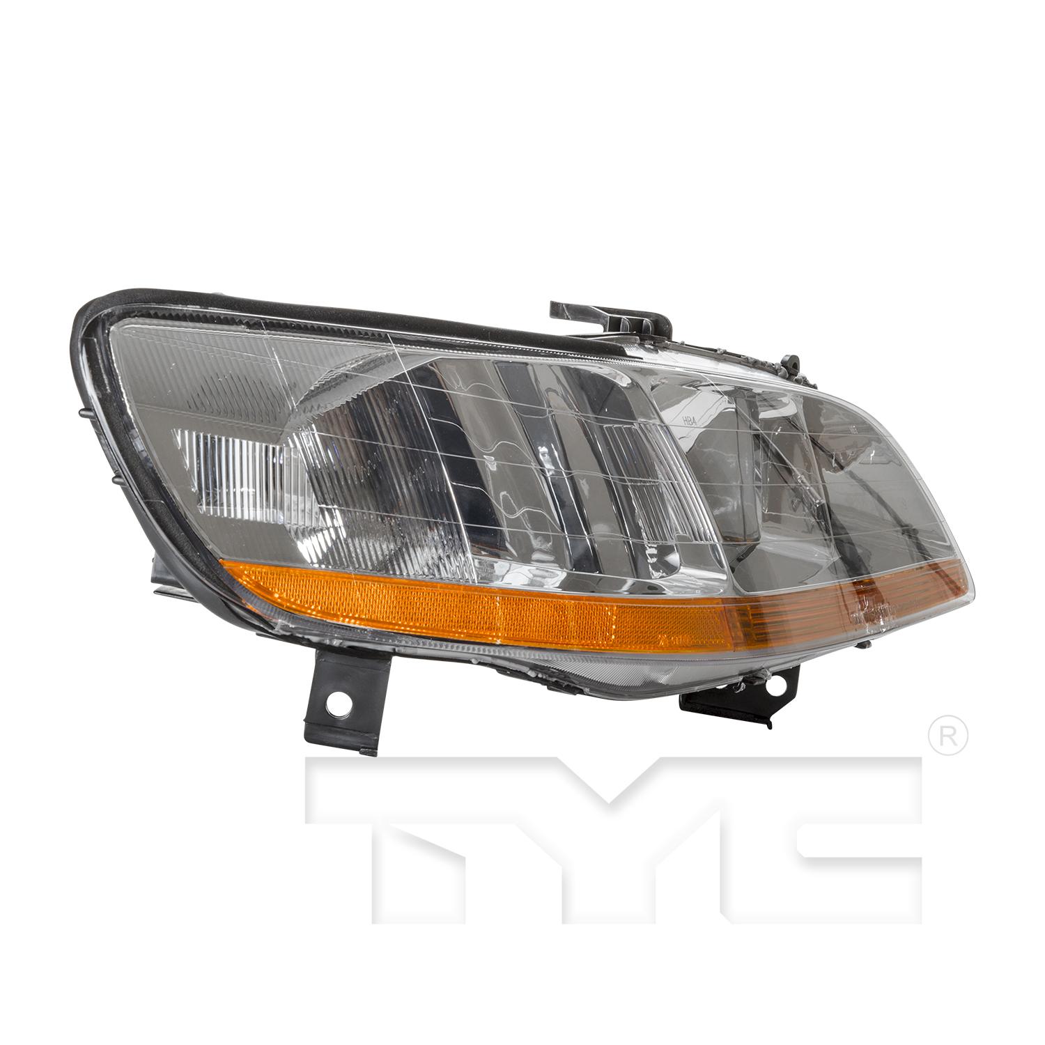 TYC 20511991 Headlight Assembly product image 5 of 8