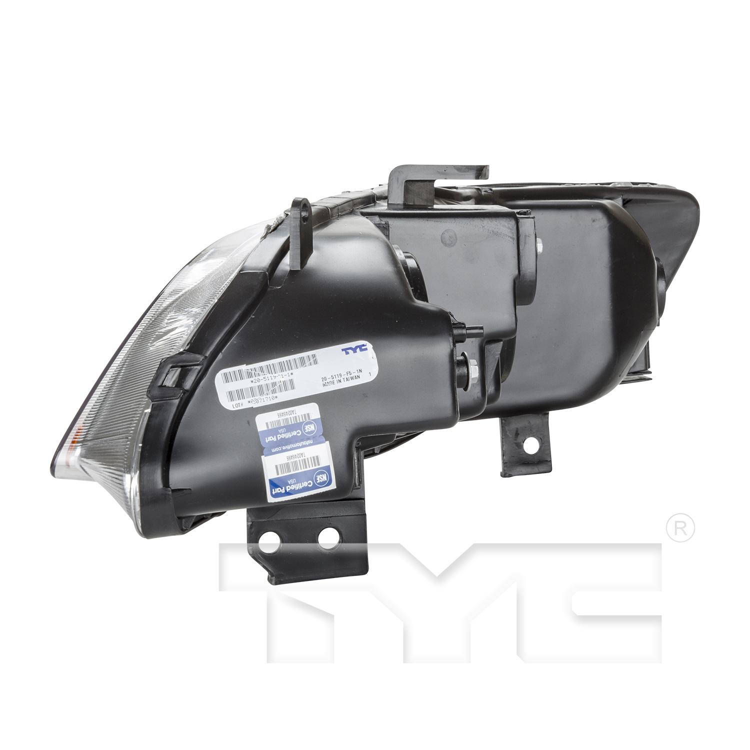 TYC 20511991 Headlight Assembly product image 6 of 8
