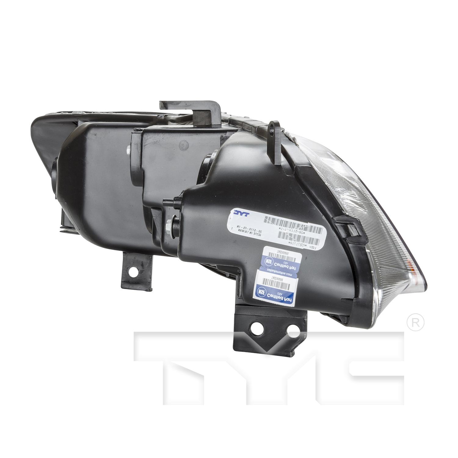TYC 205120919 - Headlight Assembly TYC 205120919 Headlight Assembly product image 6 of 8
