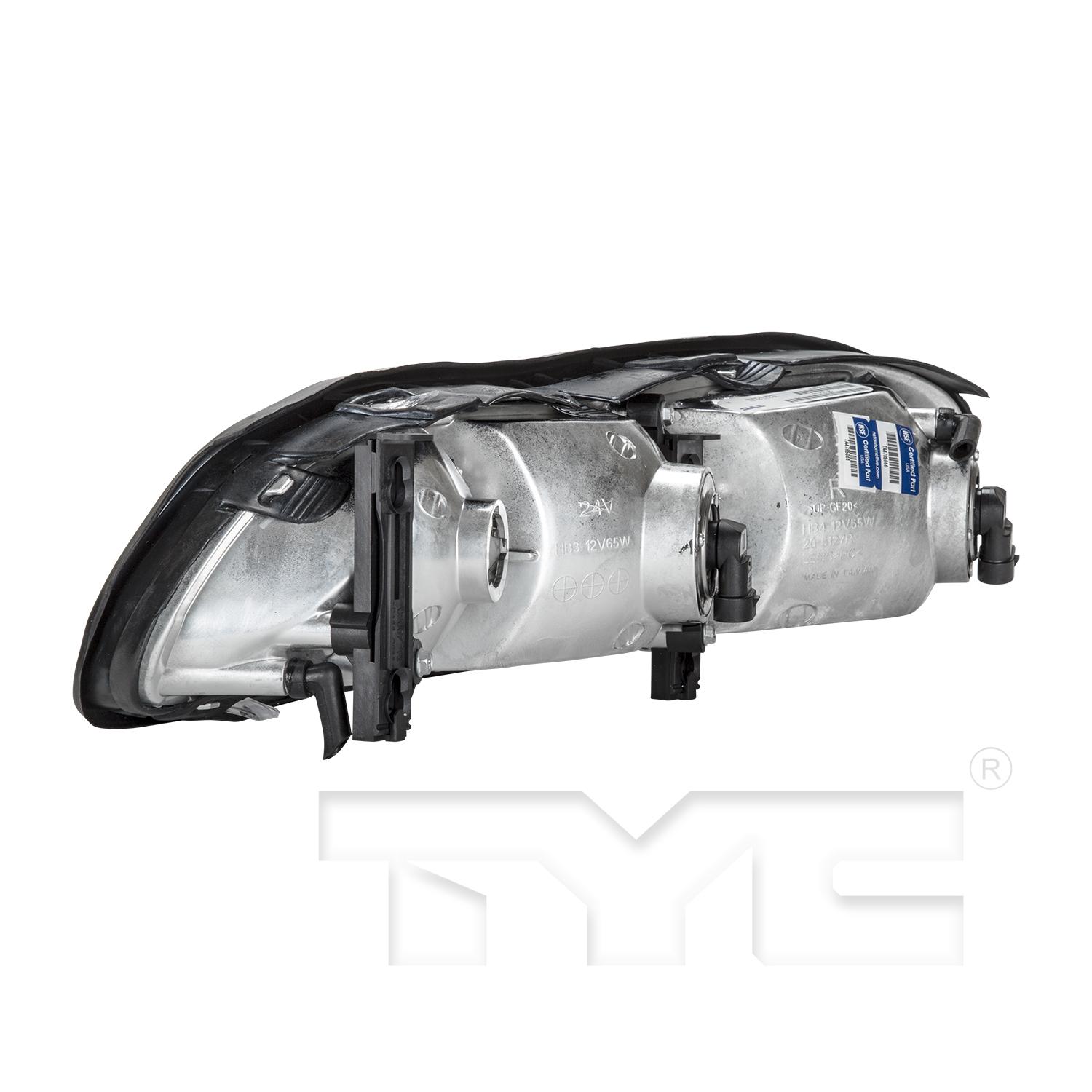 TYC 205127009 - Headlight Assembly TYC 205127009 Headlight Assembly product image 4 of 6