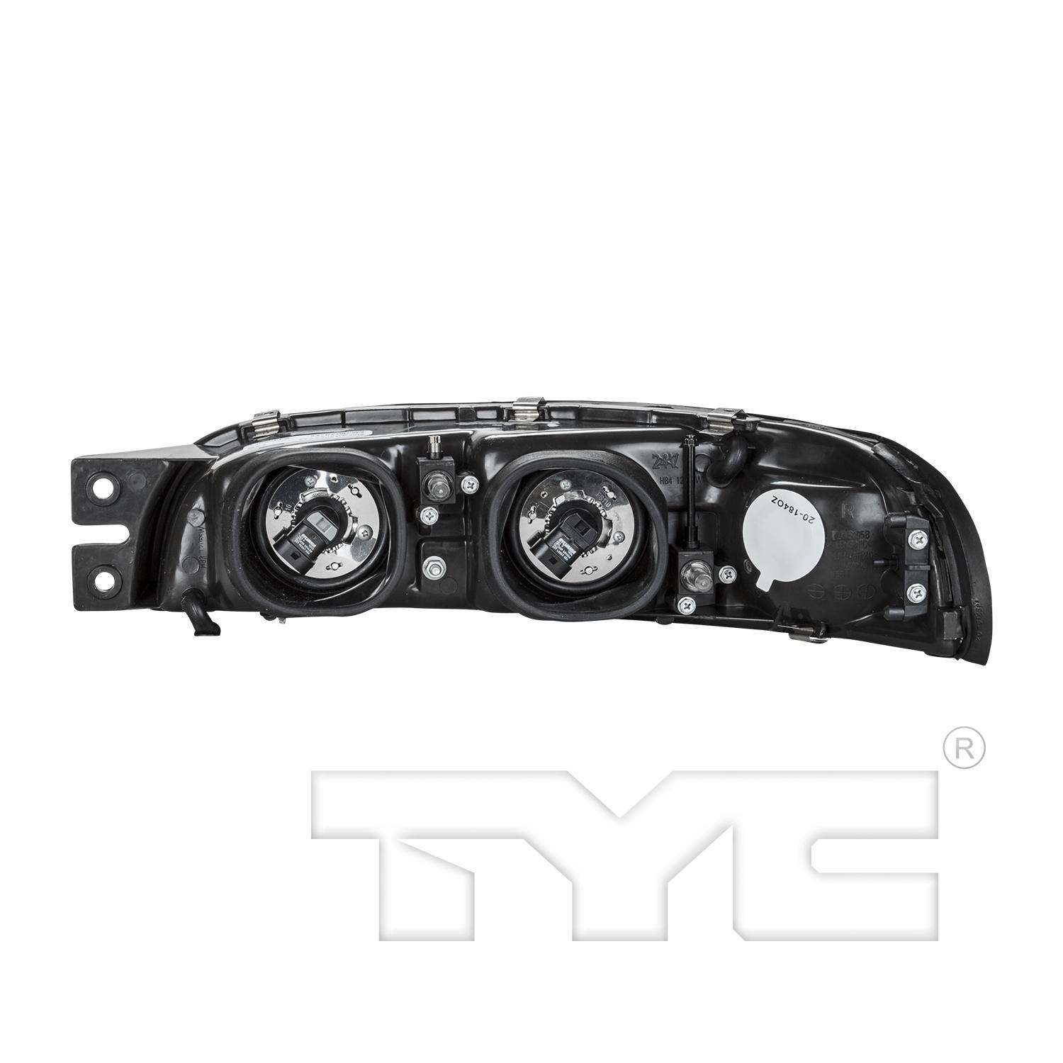 TYC 20519500 Headlight Assembly product image 2 of 6