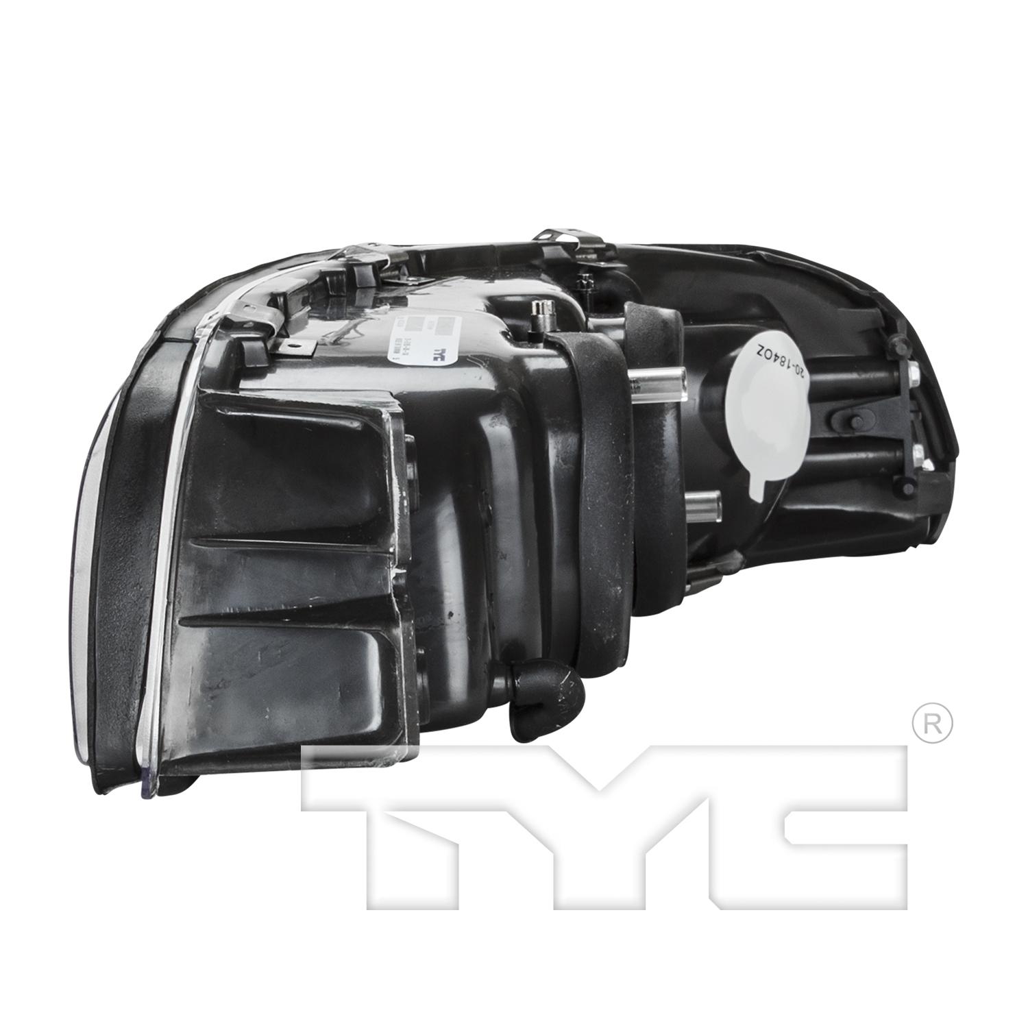 TYC 20519500 Headlight Assembly product image 4 of 6
