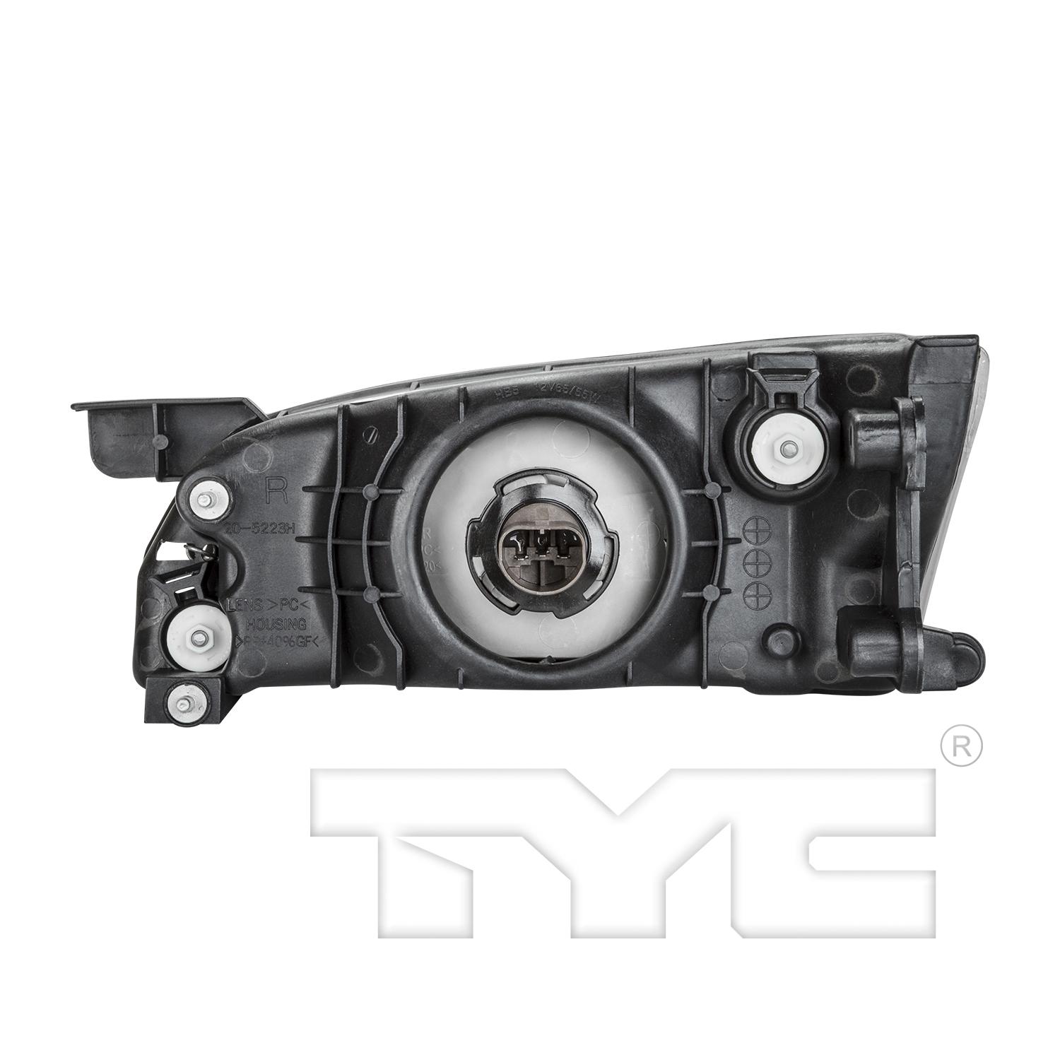 TYC 20522300 Headlight Assembly product image 2 of 6