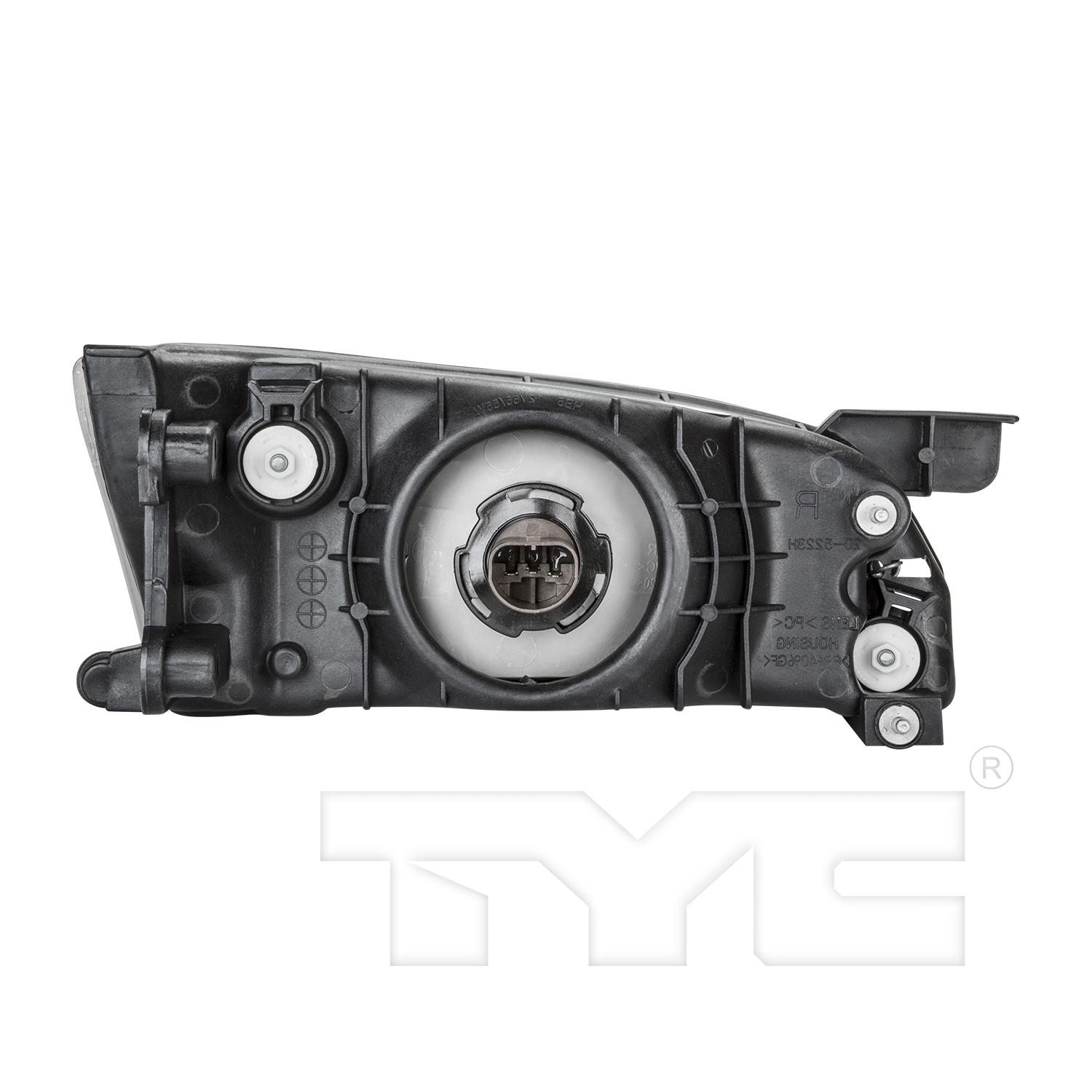 TYC 20522400 Headlight Assembly product image 2 of 6