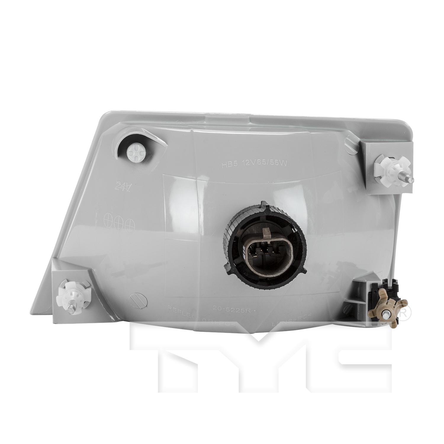 TYC 20522500 Headlight Assembly product image 2 of 6