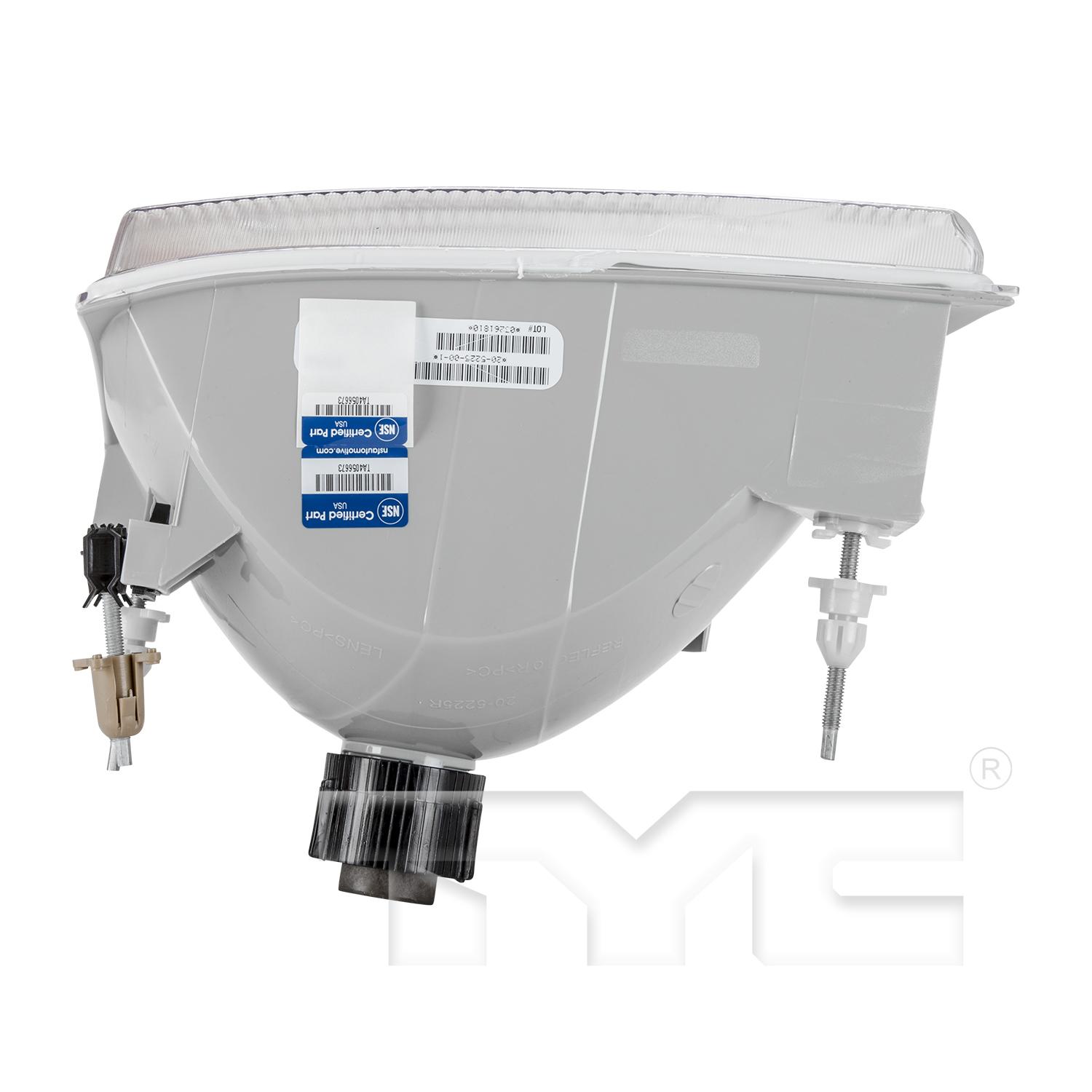 TYC 20522500 Headlight Assembly product image 6 of 6
