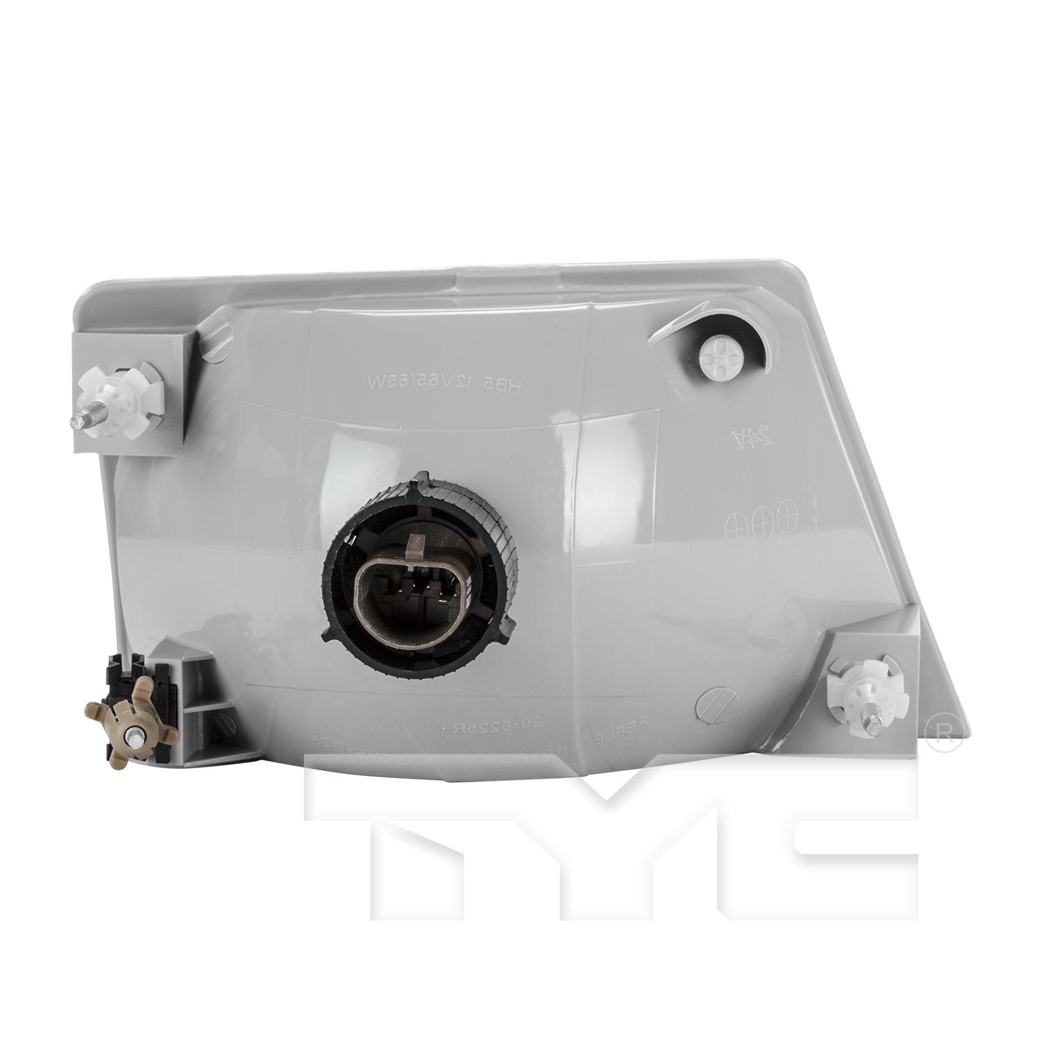 TYC 205226009 Headlight Assembly product image 2 of 6
