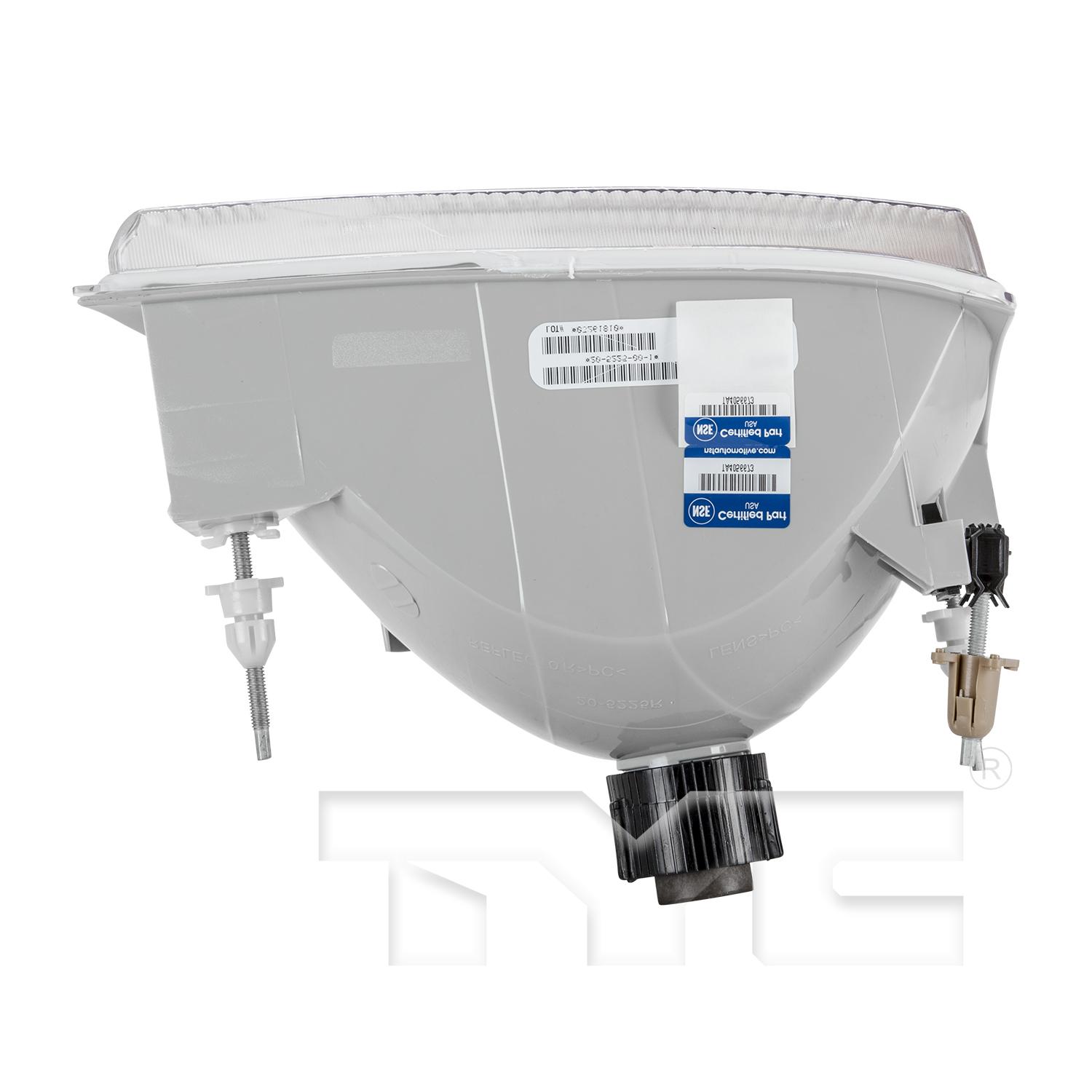 TYC 205226009 Headlight Assembly product image 6 of 6