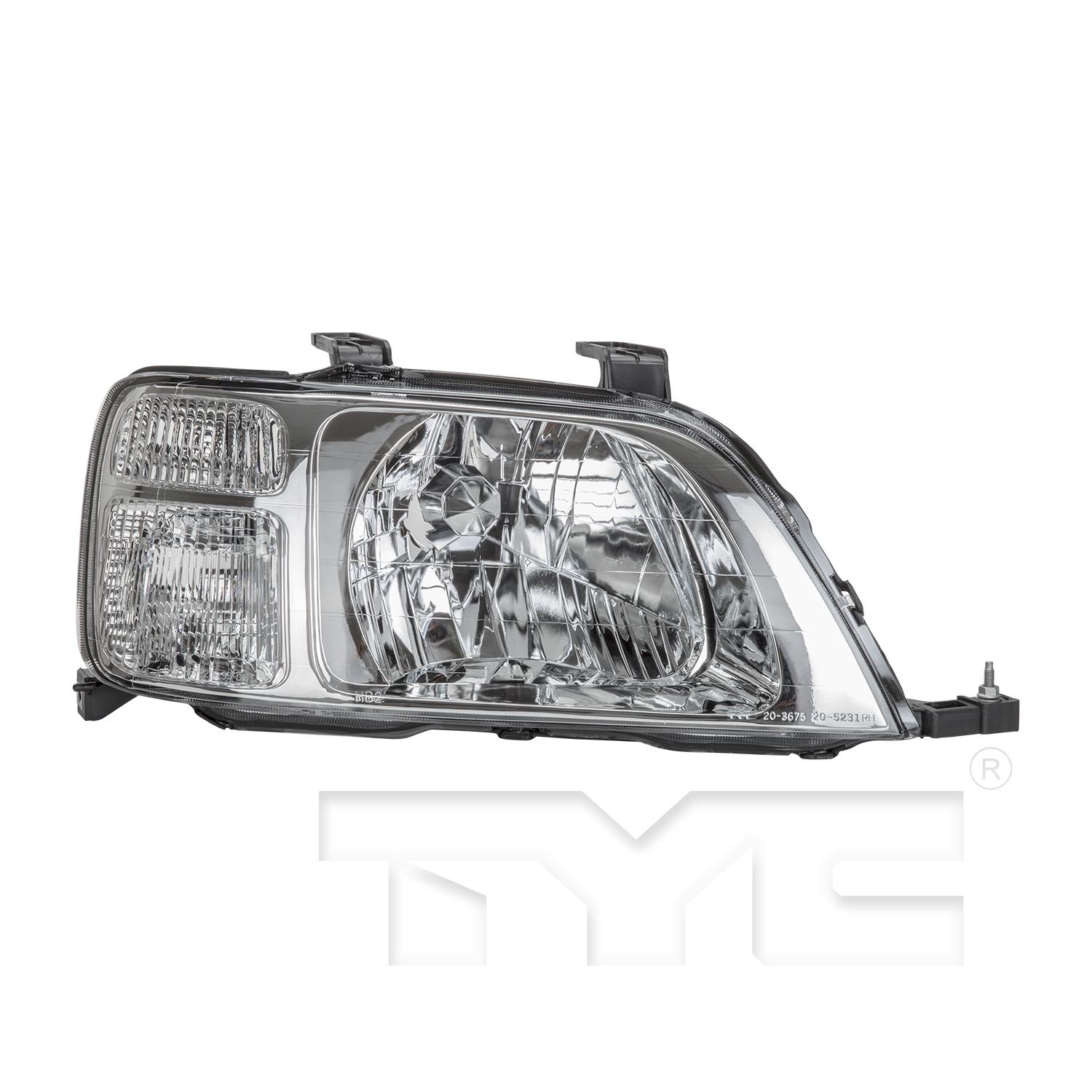 TYC 20523101 Headlight Assembly product image 3 of 8