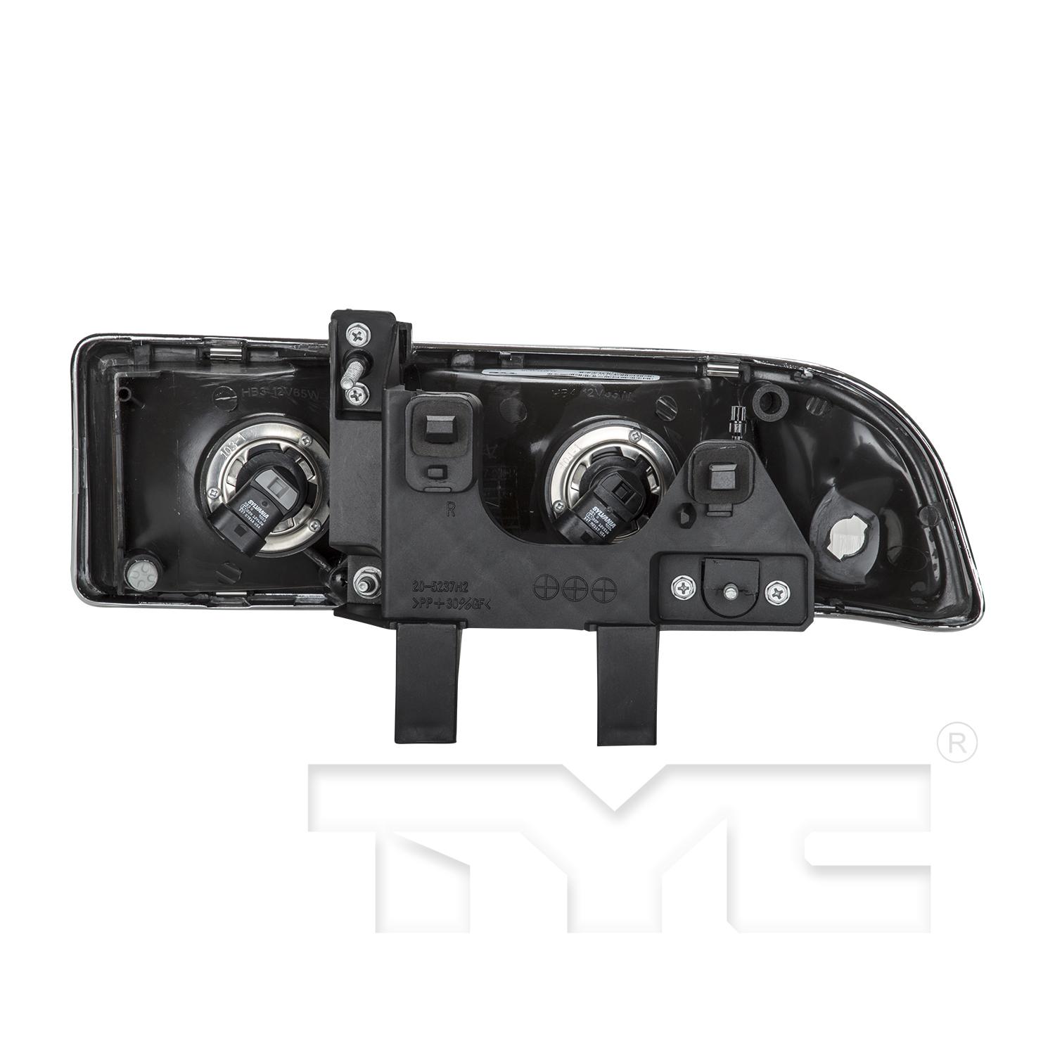 TYC 20523700 Headlight Assembly product image 2 of 6