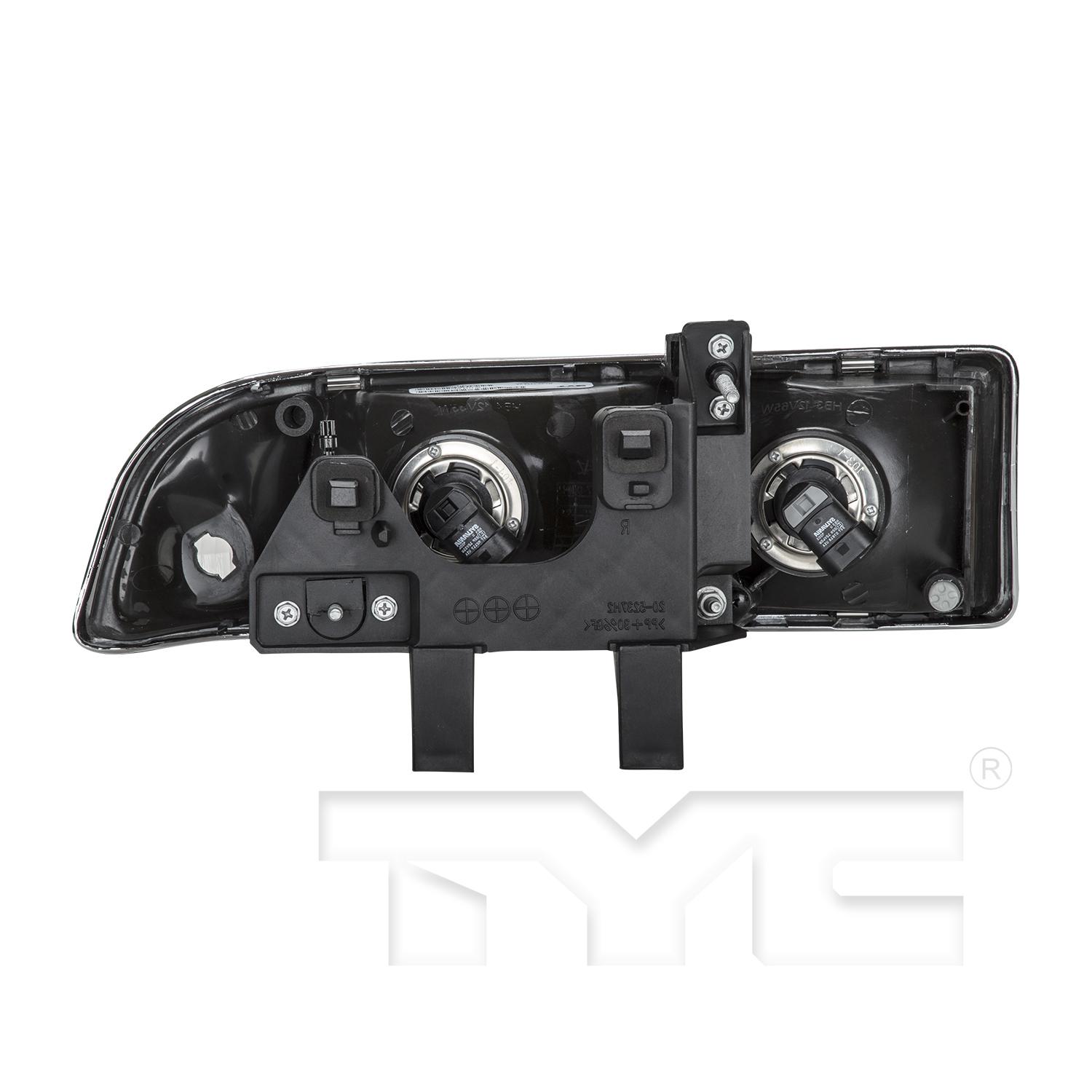 TYC 20523800 Headlight Assembly product image 4 of 8