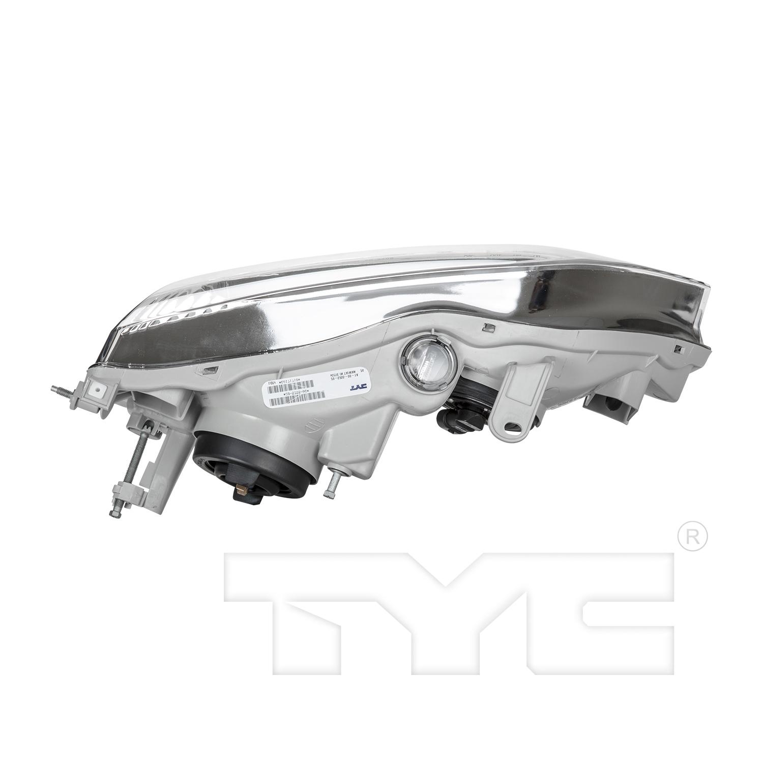 TYC 20535600 Headlight Assembly product image 5 of 6