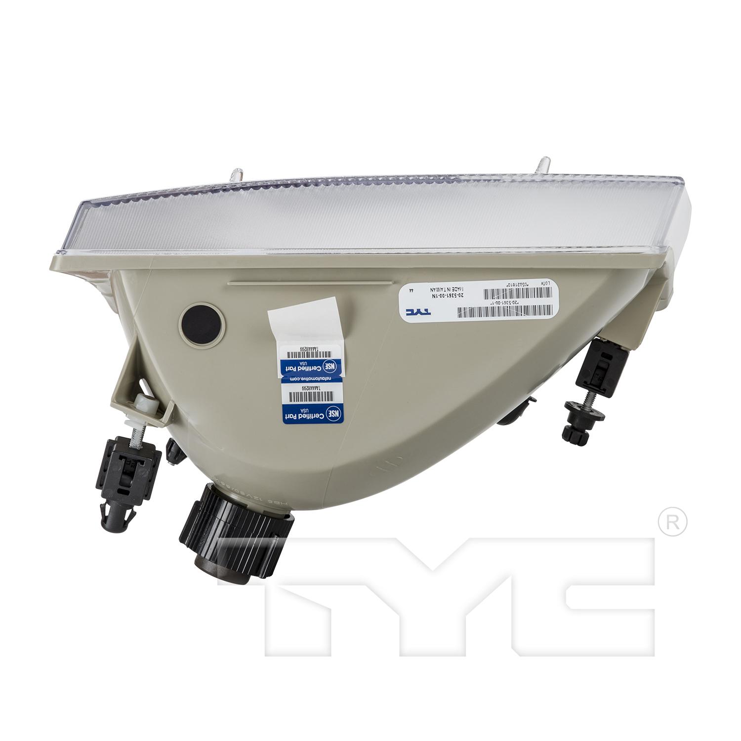 TYC 205361009 Headlight Assembly product image 6 of 6