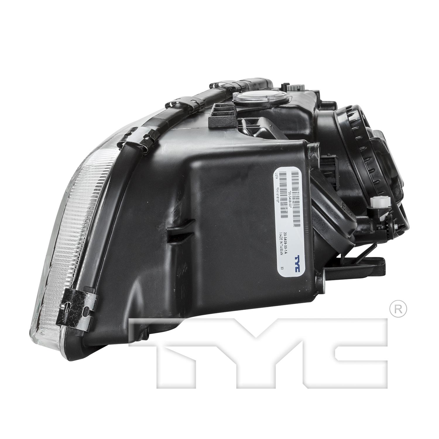 TYC 20540900 Headlight Assembly product image 4 of 6