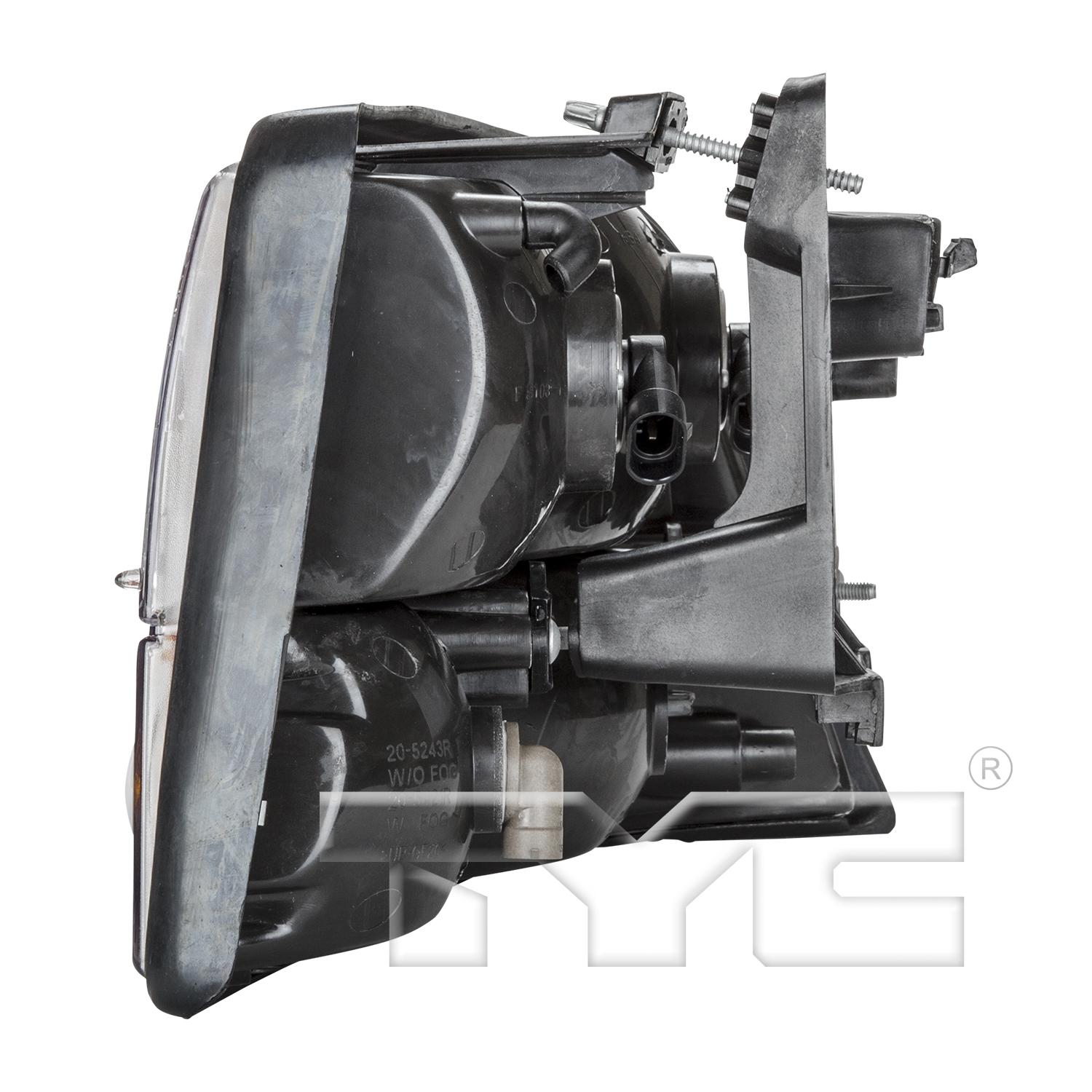 TYC 20542100 Headlight Assembly product image 4 of 6