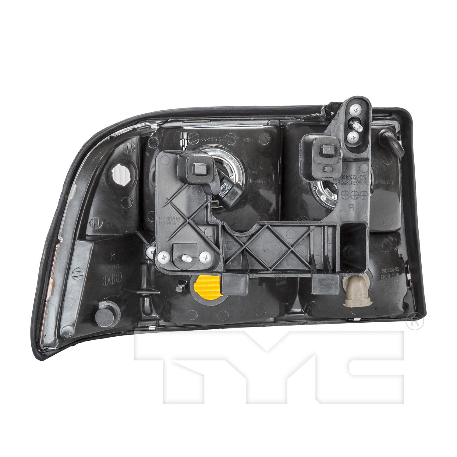 TYC 20542200 Headlight Assembly product image 2 of 6