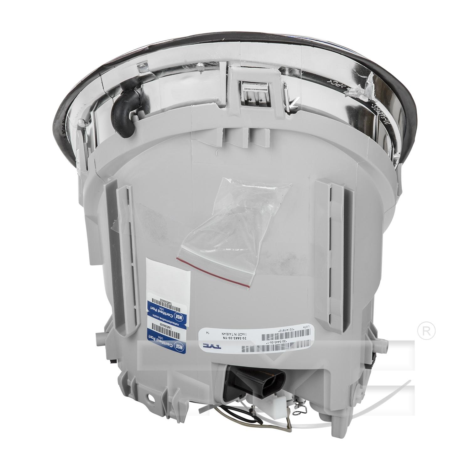TYC 20544500 Headlight Assembly product image 6 of 6