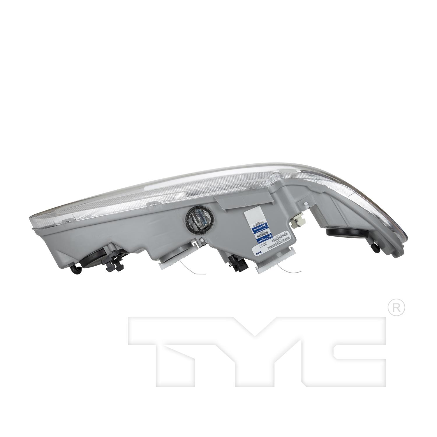 TYC 20549700 Headlight Assembly product image 5 of 6