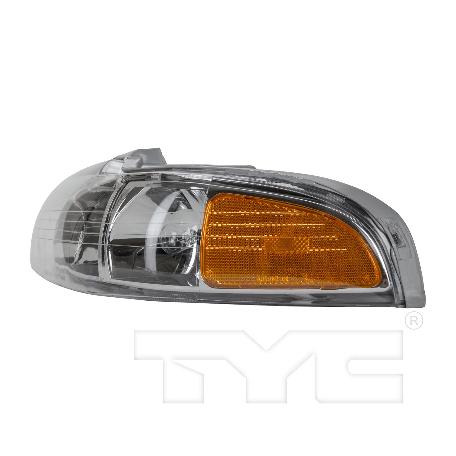 TYC 20549800 Headlight Assembly product image 3 of 6