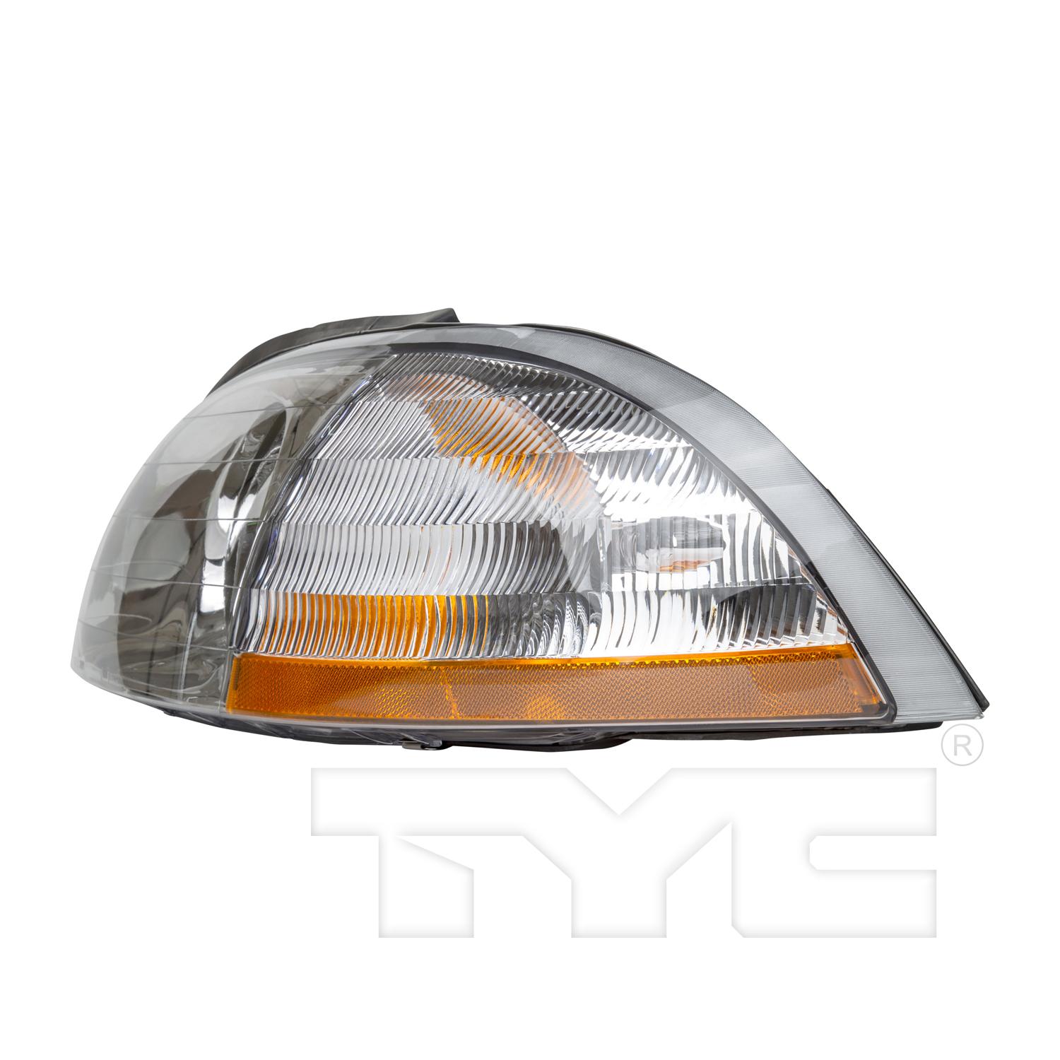 TYC 20553890 Headlight Assembly product image 3 of 6