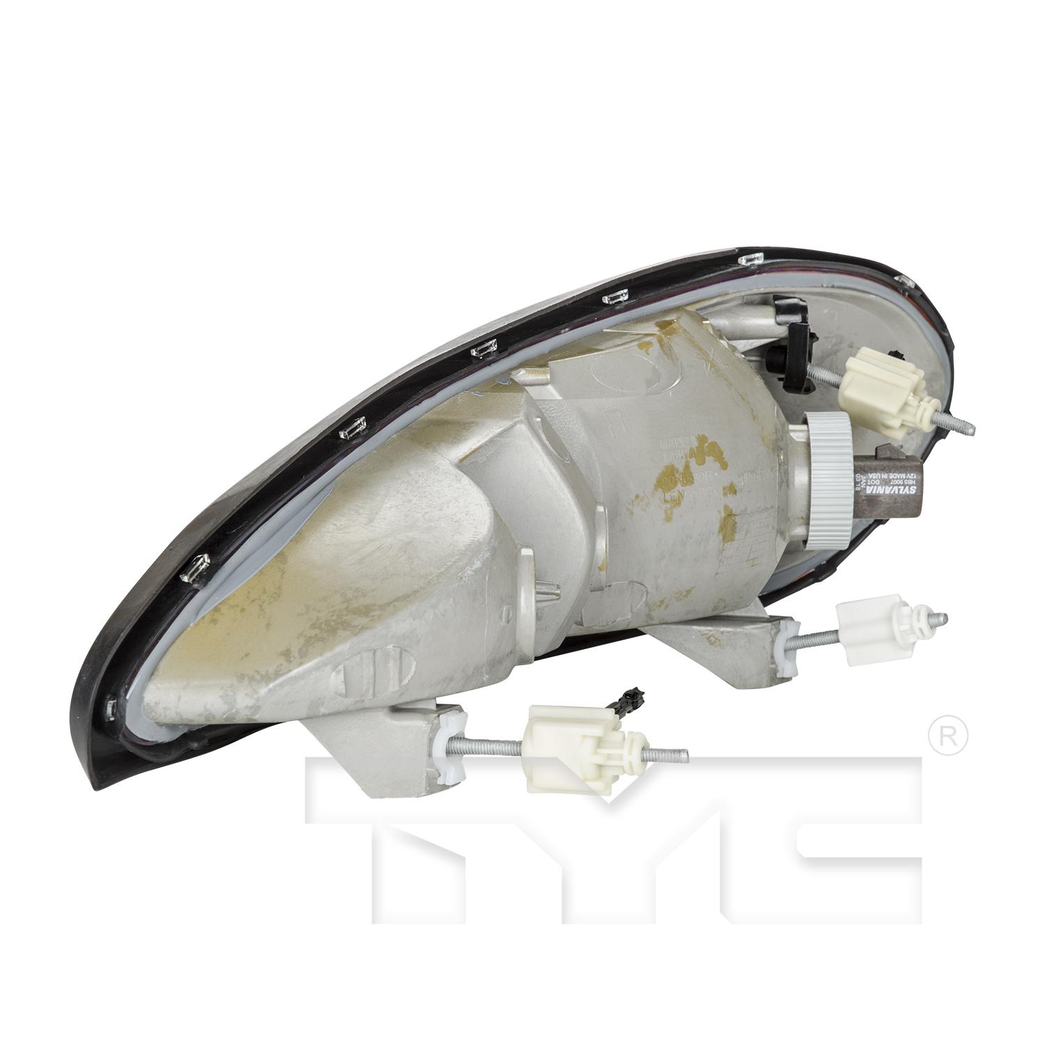TYC 205539009 Headlight Assembly product image 6 of 8