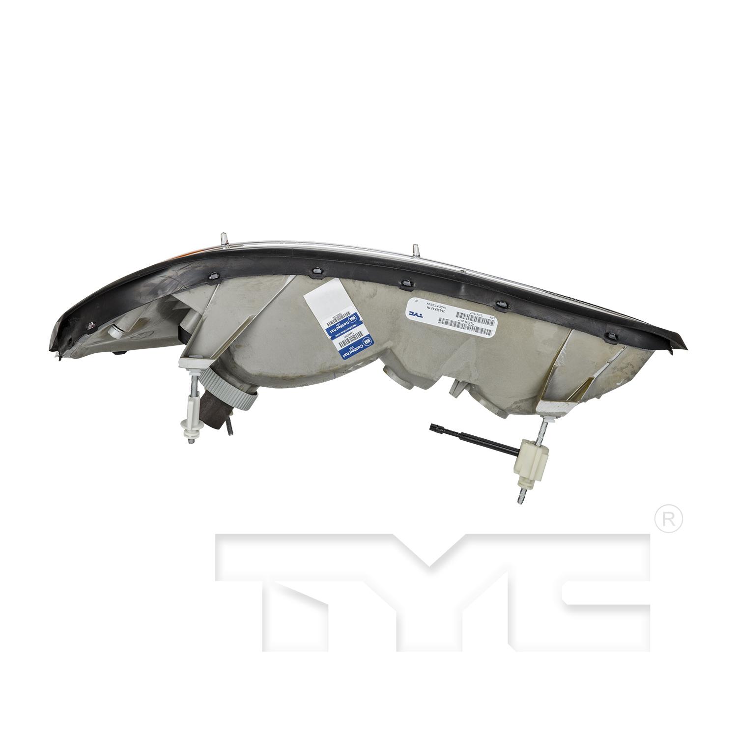 TYC 205539009 Headlight Assembly product image 8 of 8