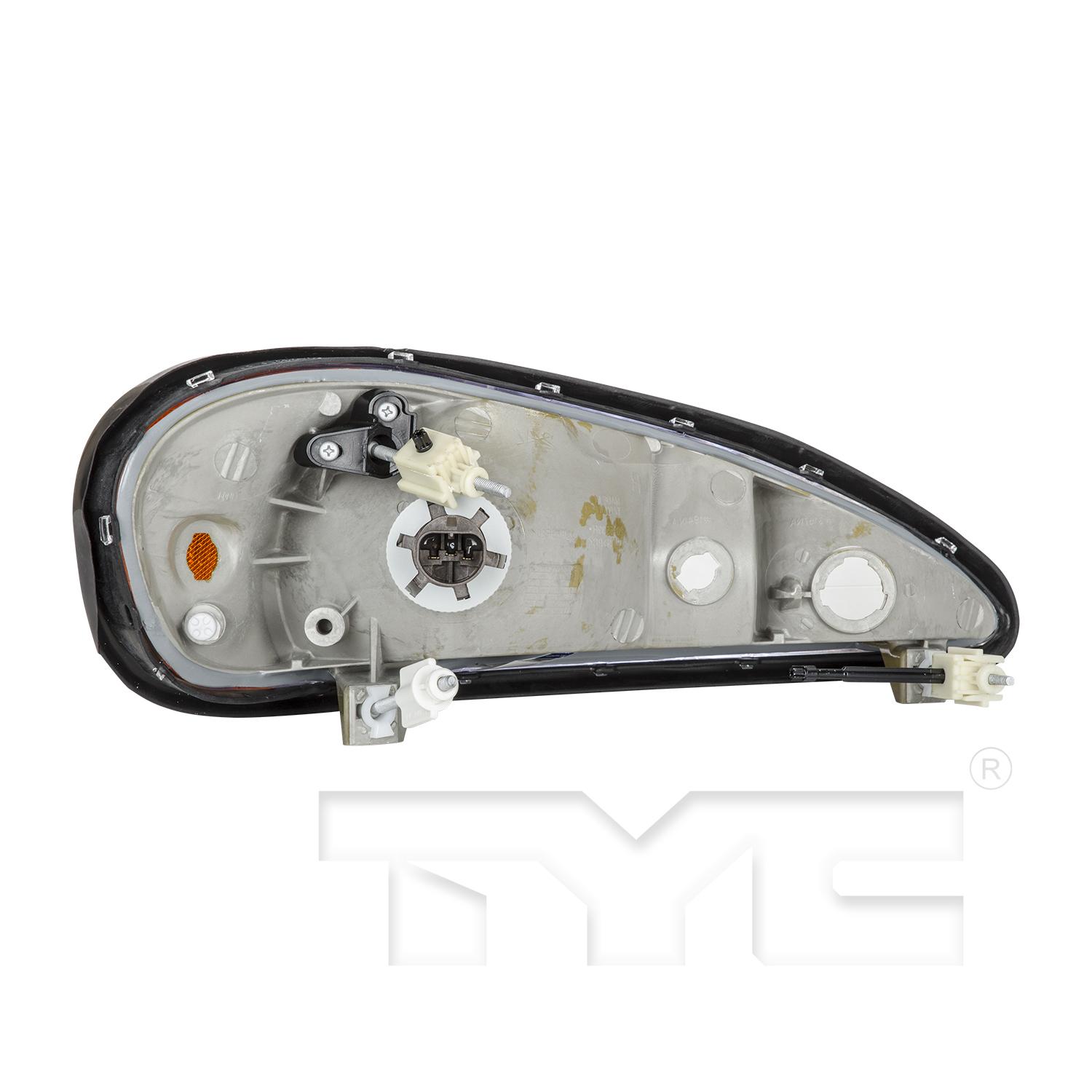 TYC 205540009 Headlight Assembly product image 4 of 8