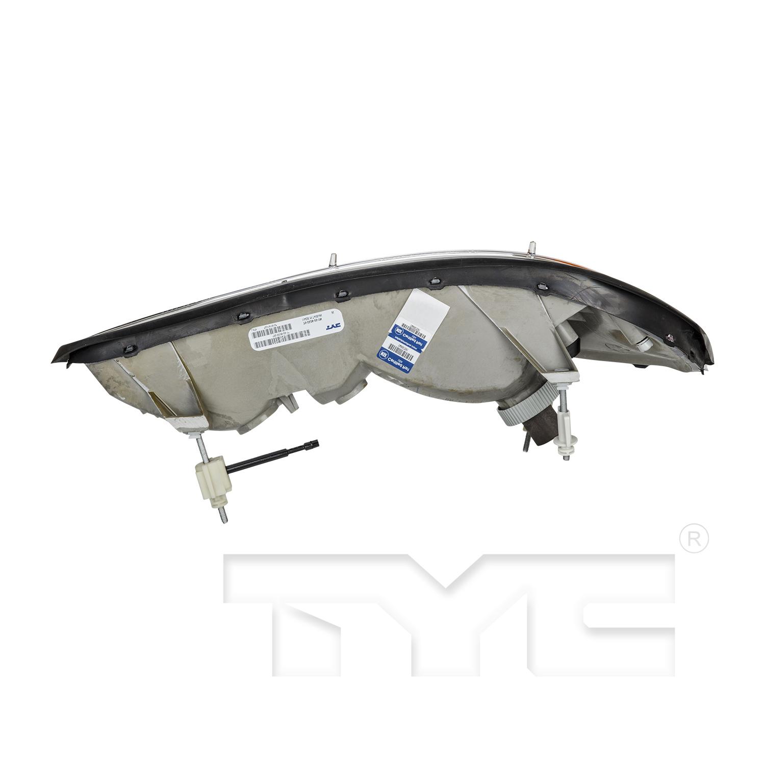 TYC 205540009 Headlight Assembly product image 8 of 8