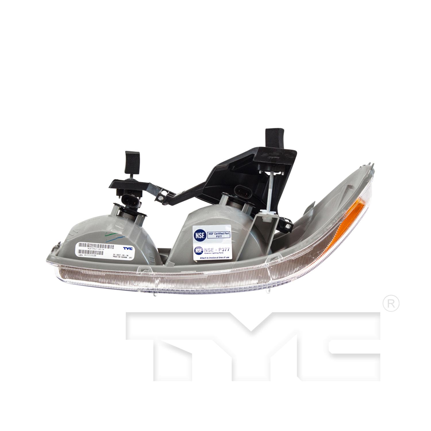 TYC 205567009 Headlight Assembly product image 6 of 6