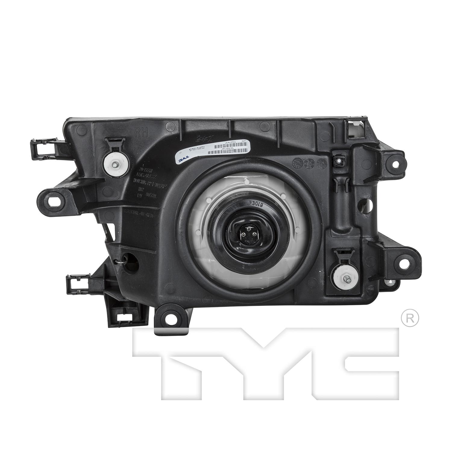 TYC 20565100 Headlight Assembly product image 2 of 6