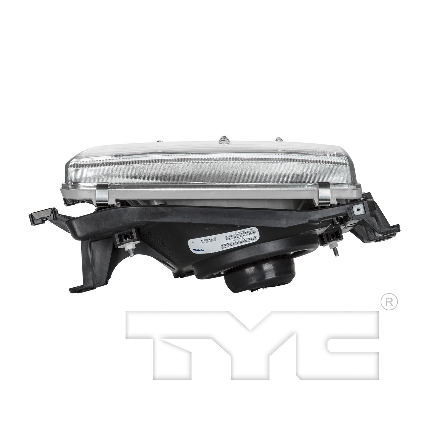 TYC 20565100 Headlight Assembly product image 5 of 6