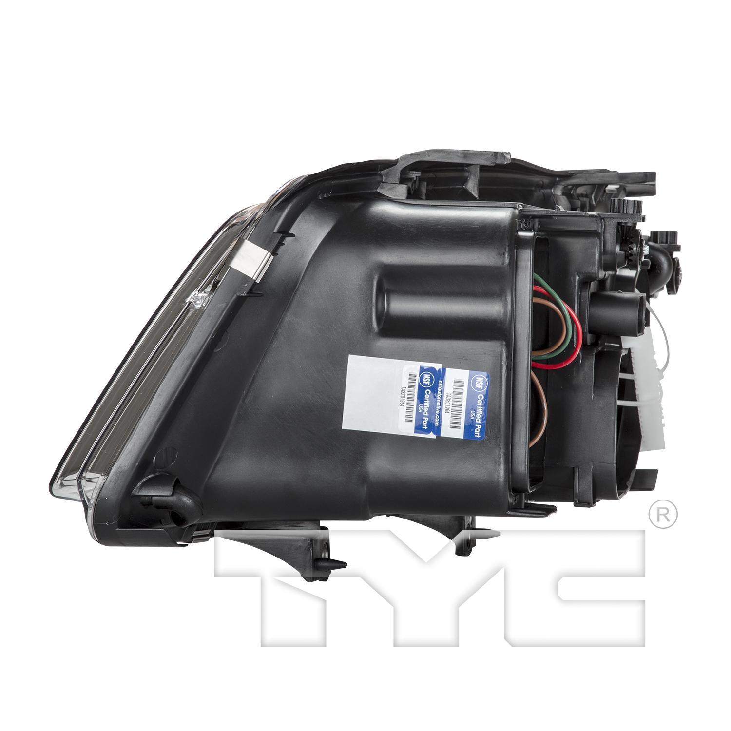 TYC 205653601 Headlight Assembly product image 4 of 6
