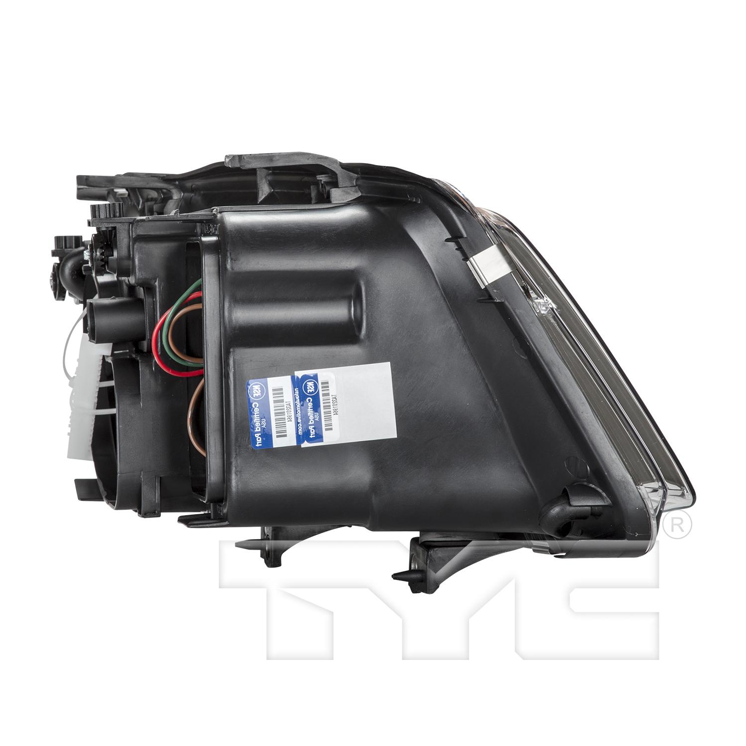 TYC 205654601 Headlight Assembly product image 4 of 6