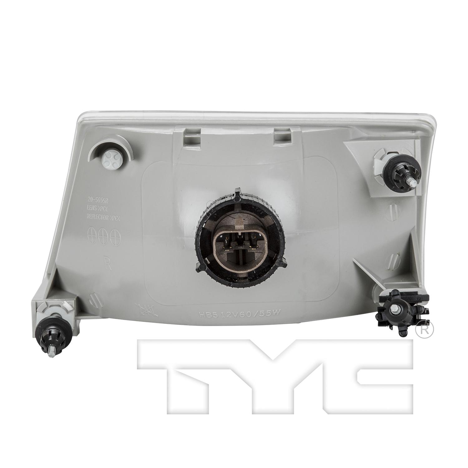 TYC 20565500 - Headlight Assembly TYC 20565500 Headlight Assembly product image 2 of 6