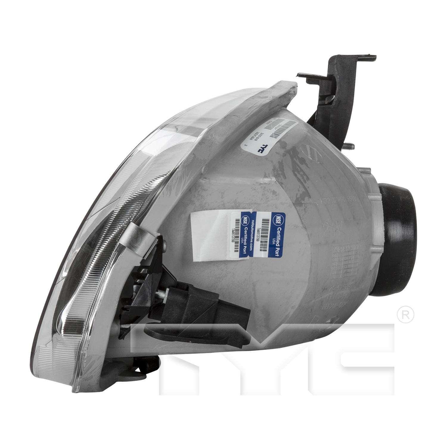 TYC 20576700 Headlight Assembly product image 4 of 6