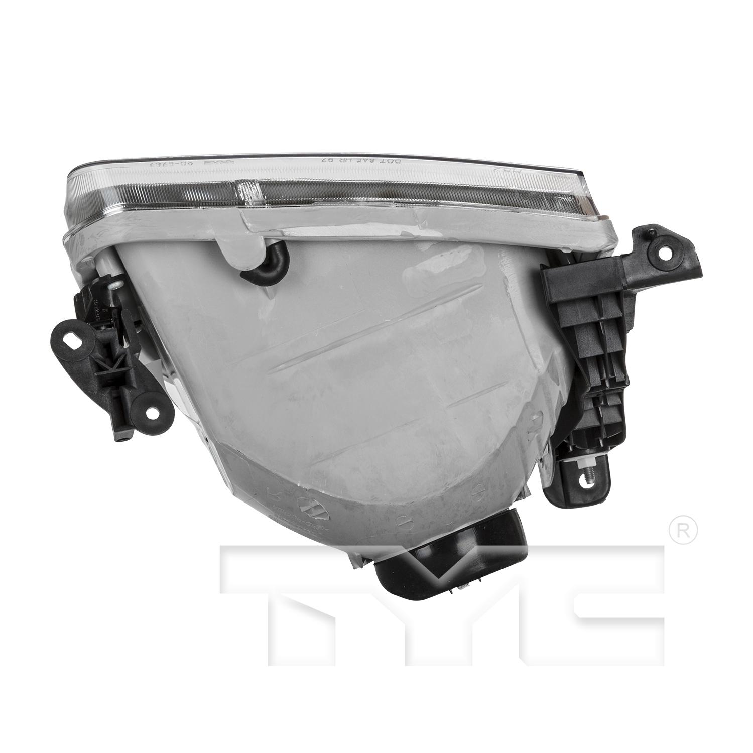 TYC 205768009 - Headlight Assembly TYC 205768009 Headlight Assembly product image 6 of 6