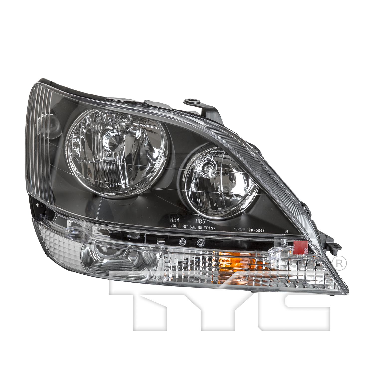 TYC 20580700 - Headlight Assembly TYC 20580700 Headlight Assembly product image 1 of 6