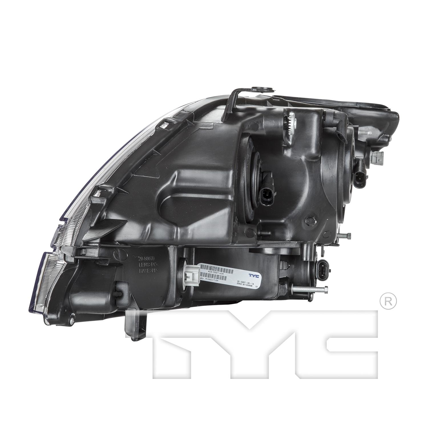 TYC 20580700 - Headlight Assembly TYC 20580700 Headlight Assembly product image 4 of 6