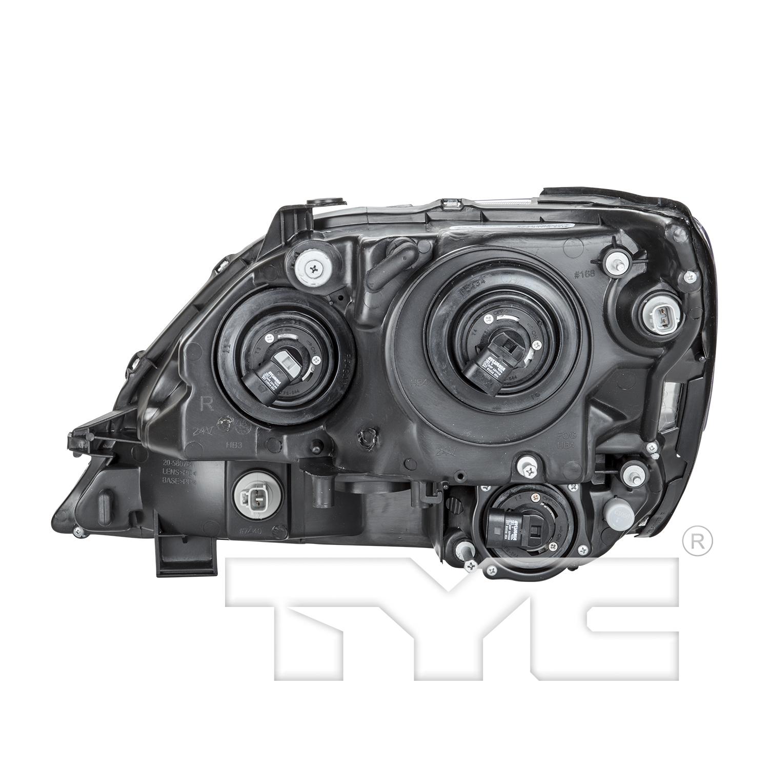 TYC 20580790 Headlight Assembly product image 2 of 6
