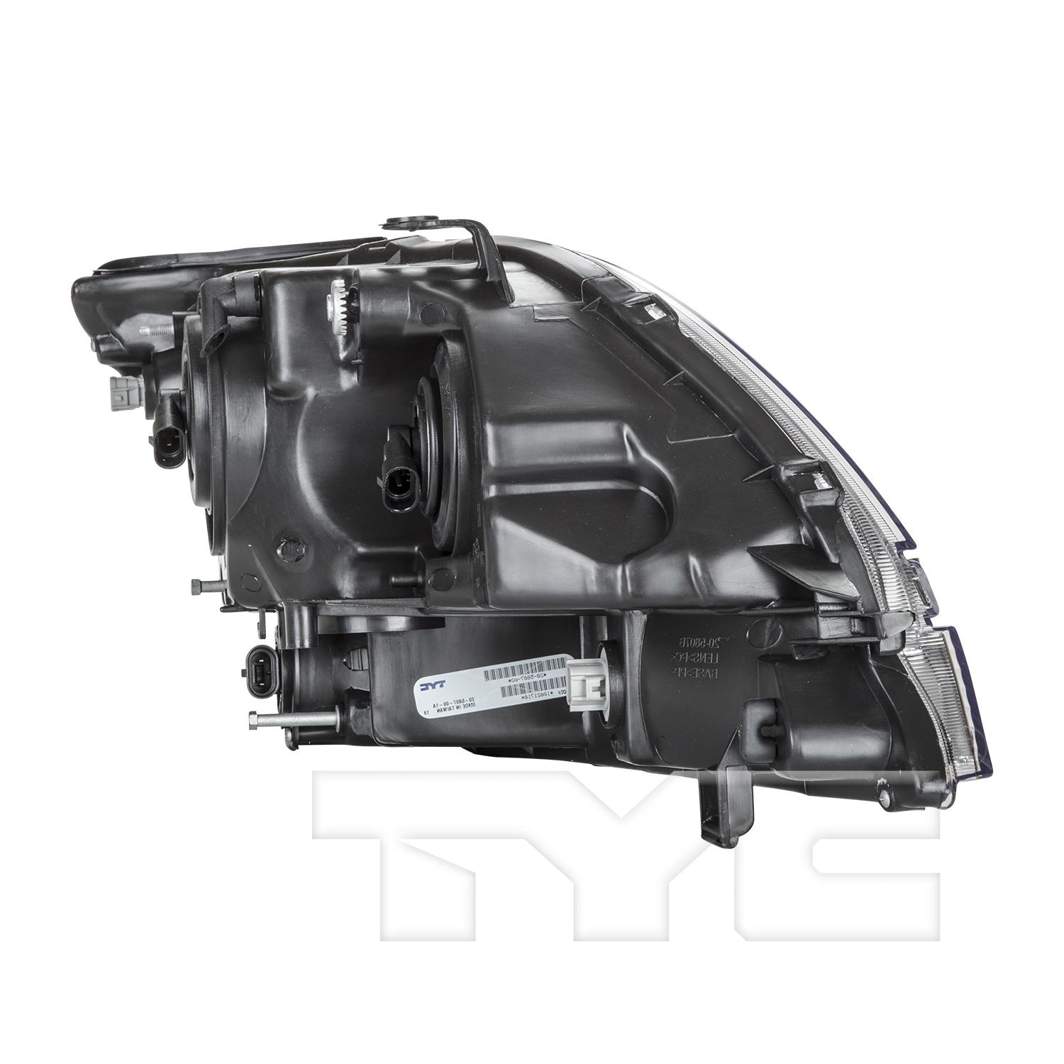 TYC 20580800 Headlight Assembly product image 4 of 6